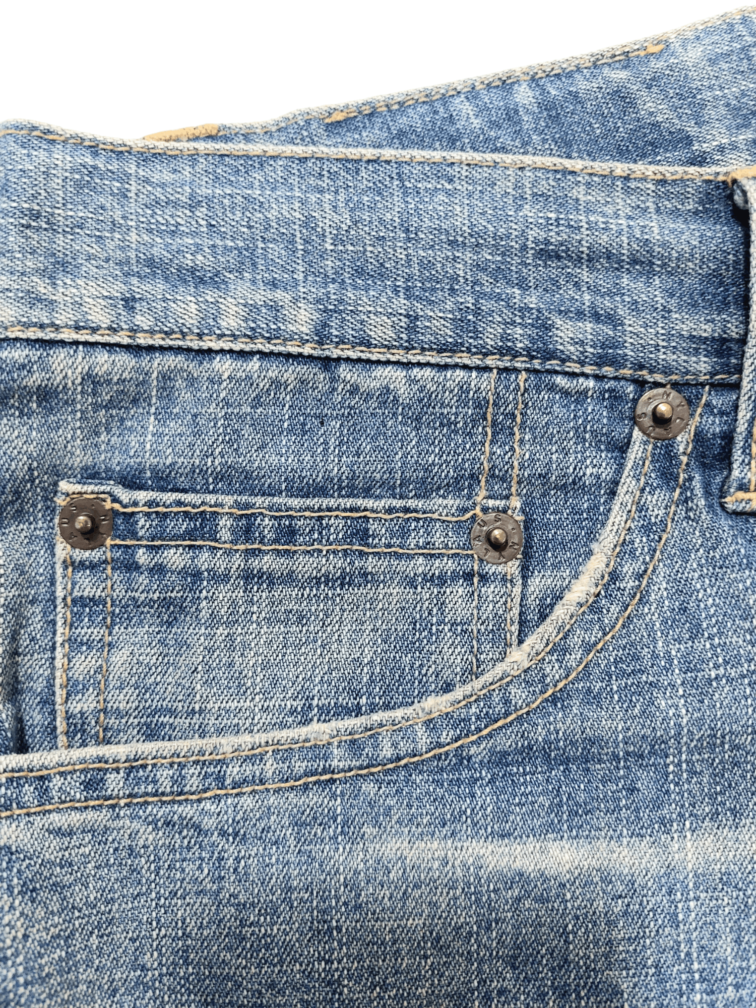Japanese Brand Nylaus 0125 Patchwork Denim Size US 32 / EU 48 - 8 Thumbnail