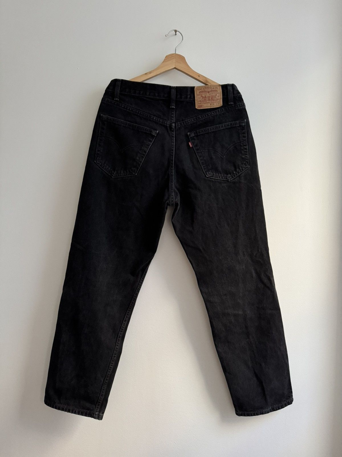 Levi's × Vintage Black 505 made in Canada Size US 34 / EU 50 - 3 Thumbnail
