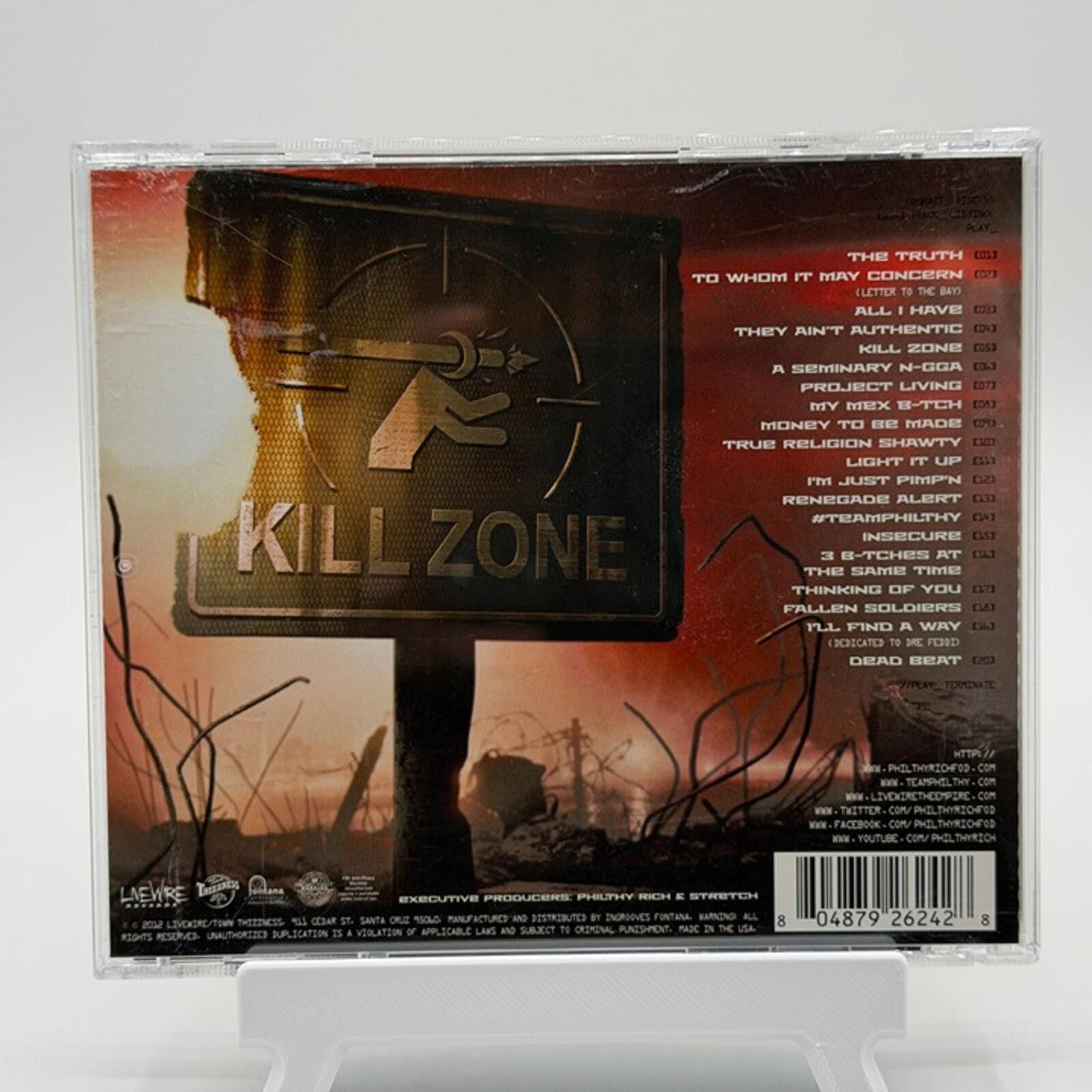 Other Philthy Rich - Kill Zone (2012) - Audio CD - Hip Hop Size ONE SIZE - 2 Thumbnail