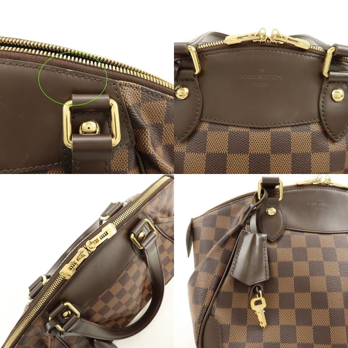 Louis Vuitton Louis Vuitton Damier Ebene Verona PM Satchel Size ONE SIZE - 6 Thumbnail