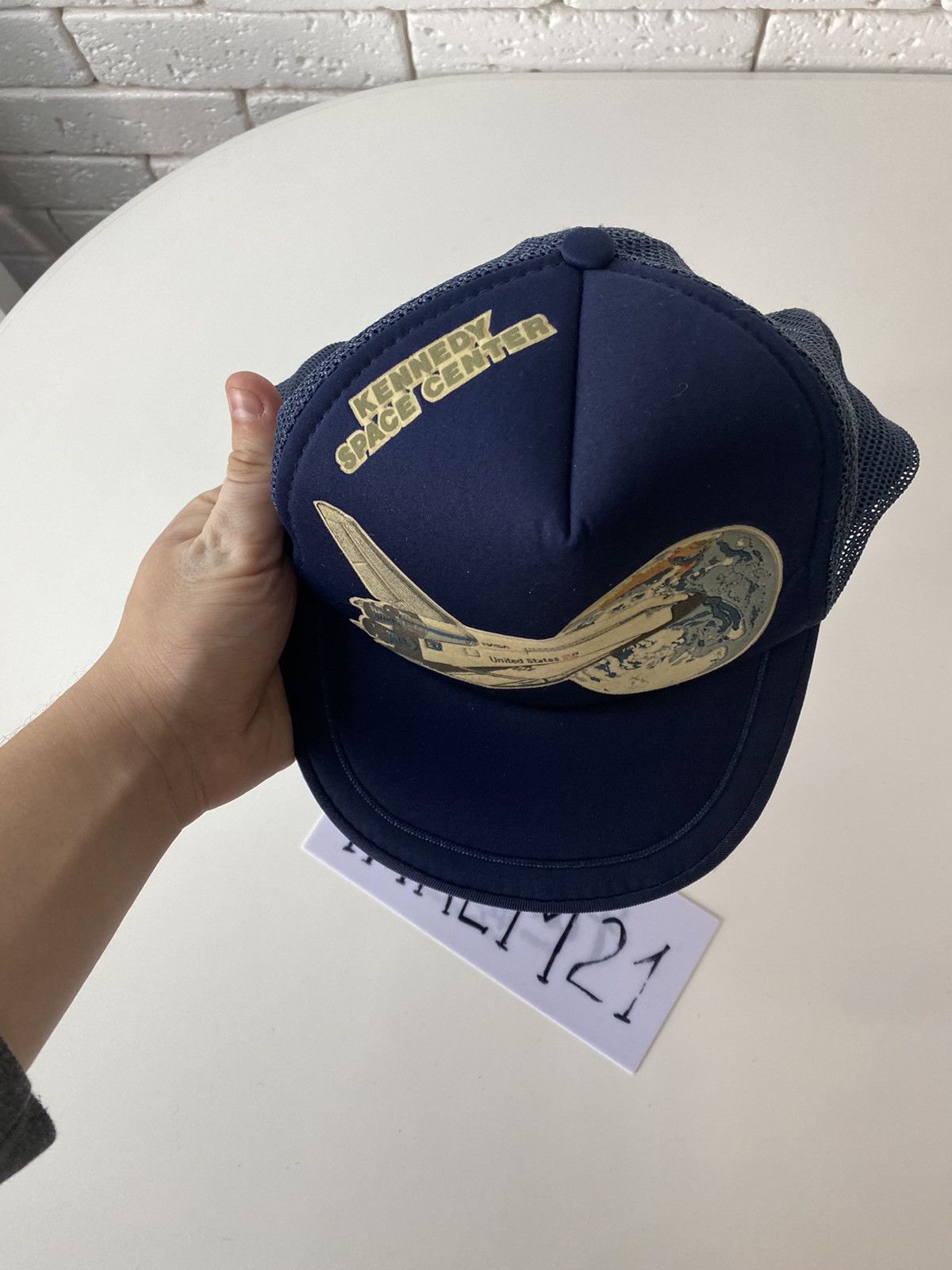Vintage Kennedy Space center tracker cap hat Size ONE SIZE - 3 Thumbnail