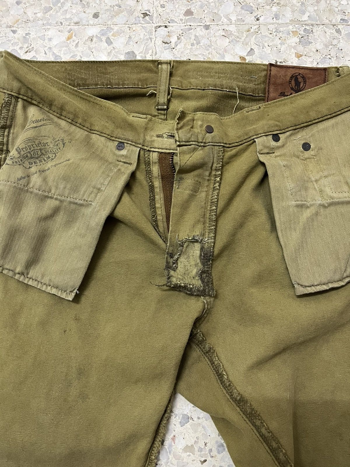 Polo Ralph Lauren Vintage distressed Ralph Lauren denim Size US 33 - 17 Thumbnail