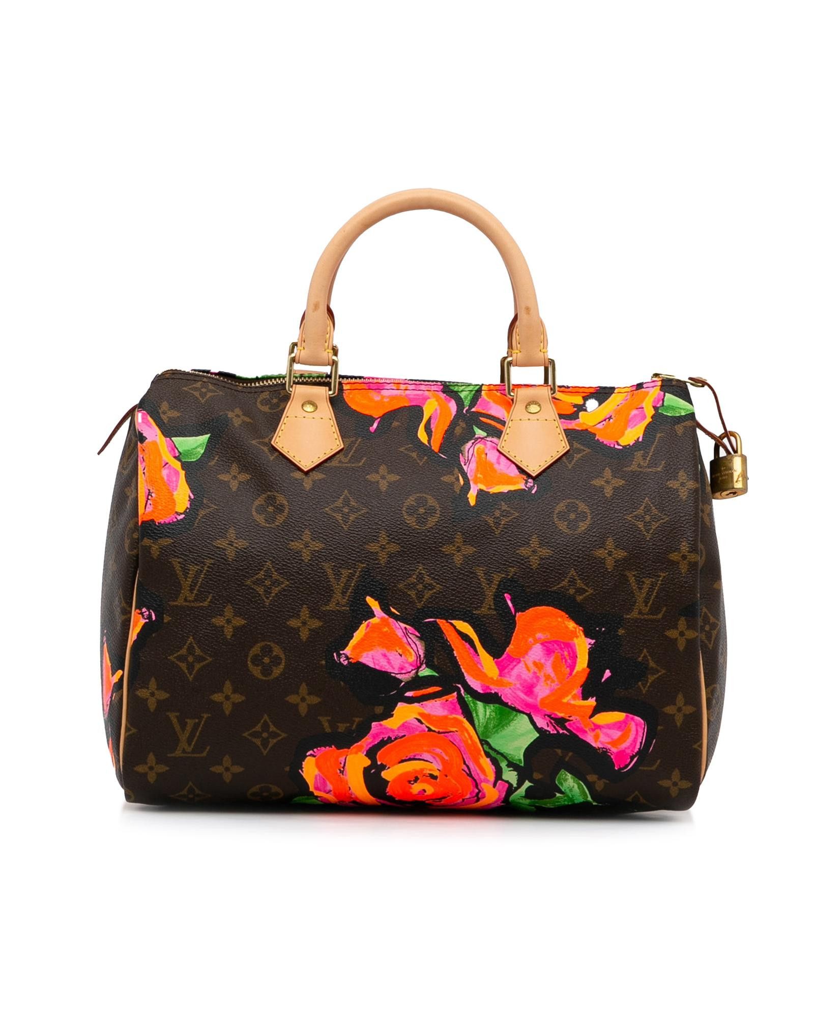 Louis Vuitton x Stephen Sprouse Monogram Roses Speedy 30 | Grailed