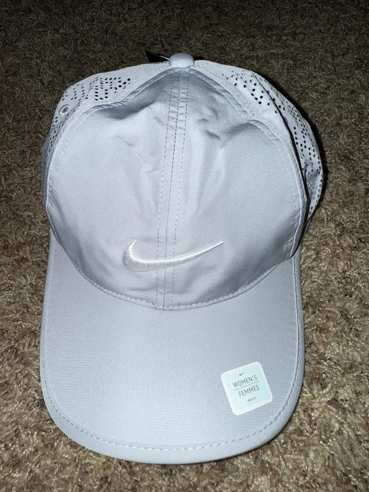 Nike Nike Women's Perforated Heritage86 Cap Hat Sample Size ONE SIZE - 1 Thumbnail