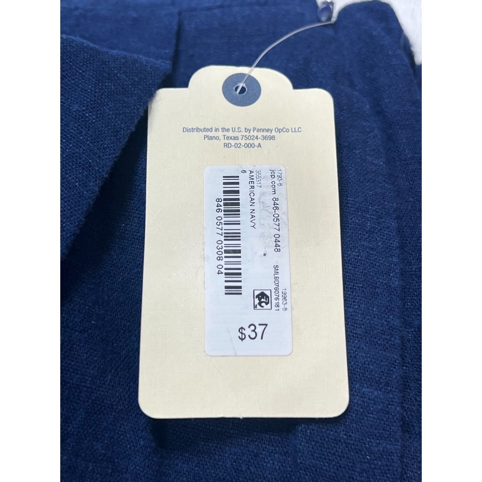 Other St.John's Bay - Women's Mid-Rise Skort - Navy Blue - 6 Size 28" / US 6 / IT 42 - 10 Thumbnail