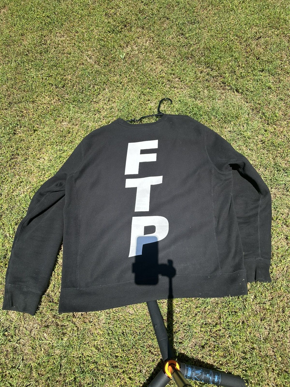 Fuck The Population FTP vertical logo sweater Size US XL / EU 56 / 4 - 2 Thumbnail