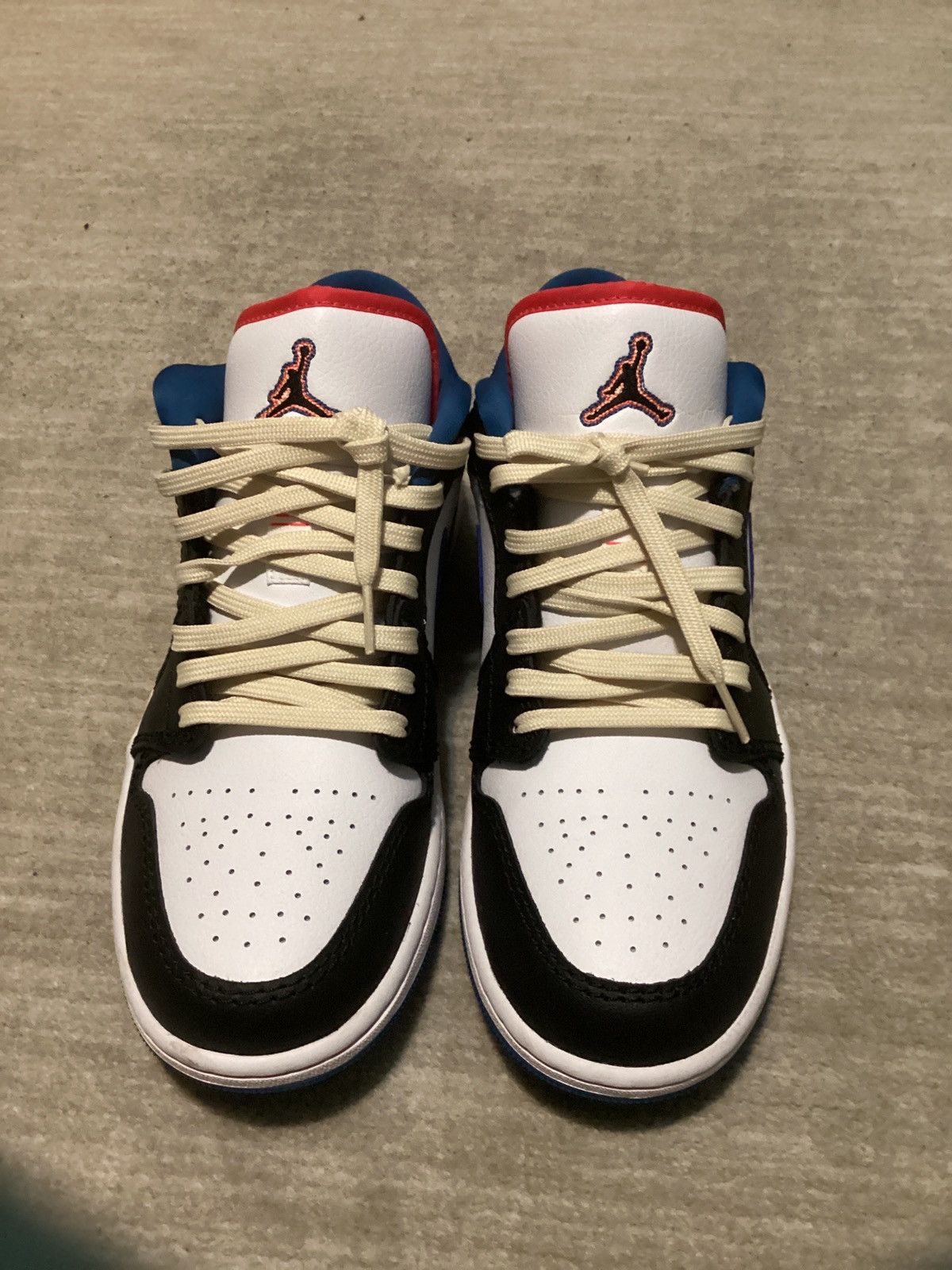 Jordan Brand Air Jordan 1 Low SE “Industrial Blue Sashiko” Size US 9 / EU 42 - 1 Thumbnail