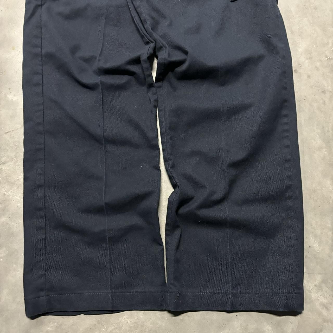 Dickies × Vintage Crazy Vintage Y2K/2000s Navy Blue Dickies Skater Workwear Cargo Pants! Size US 36 / EU 52 - 6 Thumbnail