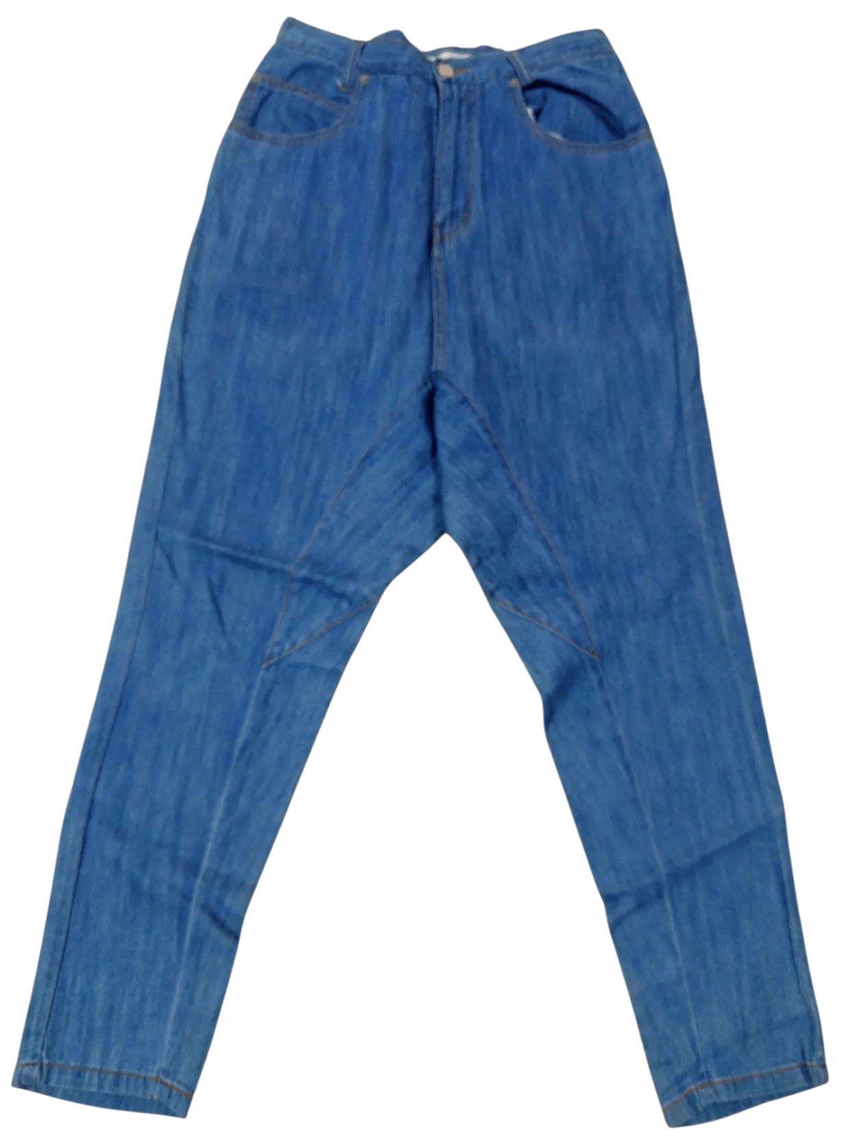Ne-Net Ne-net Bear Patch Drop Crotch Denim Jeans Size 30" / US 8 / IT 44 - 4 Thumbnail