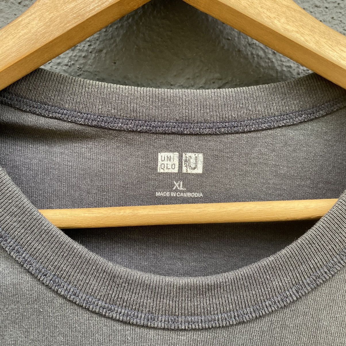 Lemaire × Uniqlo Thrashed Faded Lemaire x Uniqlo ERD GRUNGE PLAIN TEE Size US XL / EU 56 / 4 - 2 Thumbnail