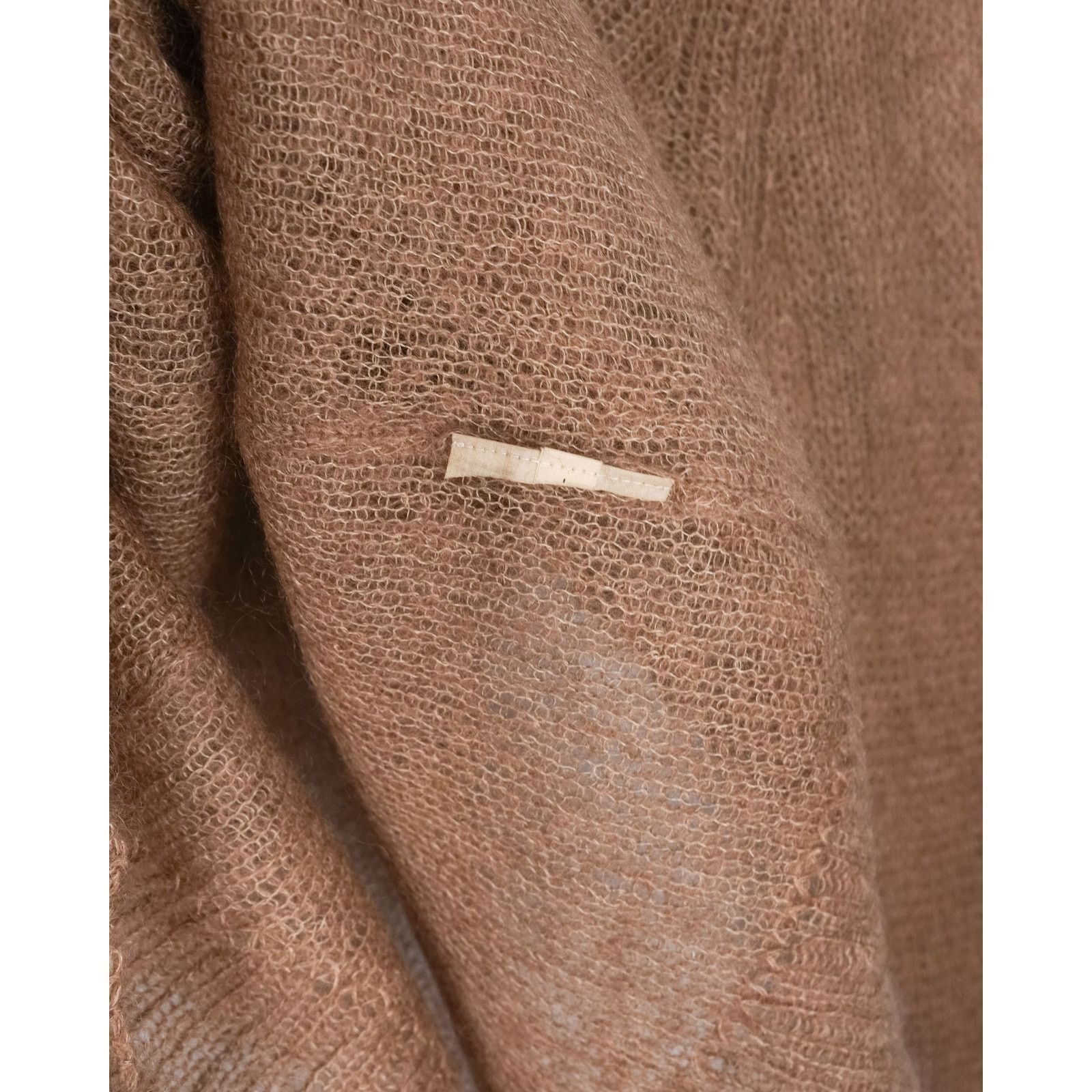 Acne Studios Acne studios mesh mohair wool knit brown crewneck sweater Size US M / EU 48-50 / 2 - 9 Thumbnail