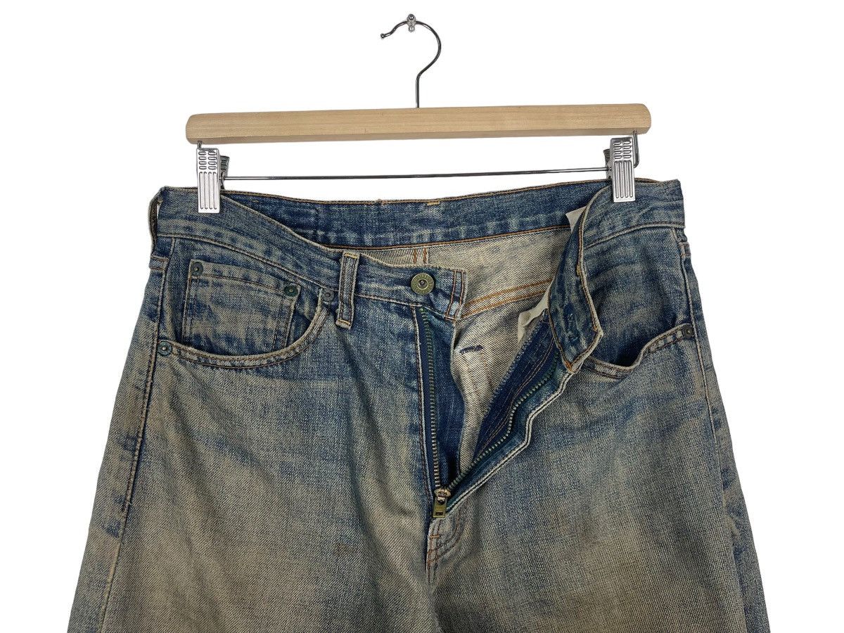Levi's Vintage Levis 503 Selvedge Rusty Ripped Denim Jeans Size US 32 / EU 48 - 10 Thumbnail