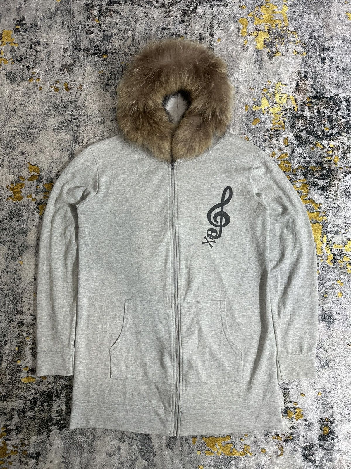 Japanese Brand HELLCATPUNK UNKNOWNBRAND FUR ZIPPER HOODIE I6W9 LGB STYLE Size US M / EU 48-50 / 2 - 1 Thumbnail