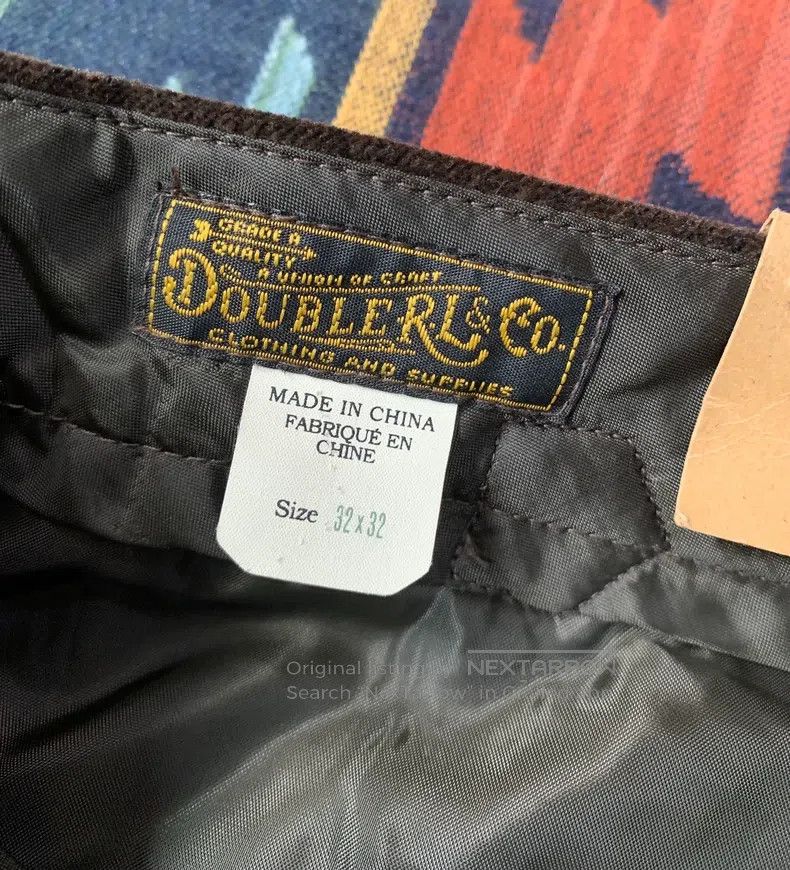 RRL Ralph Lauren RRL Ralph Lauren Velvet Officer Dress Pants Size US 32 / EU 48 - 8 Thumbnail