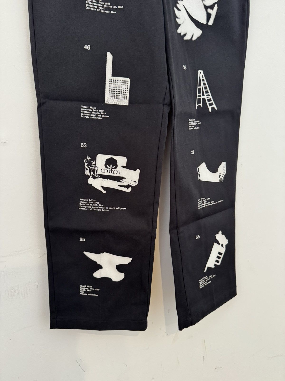 Dickies ICA x Virgil Abloh Dickies work pants 36 RARE! Size US 36 / EU 52 - 3 Thumbnail