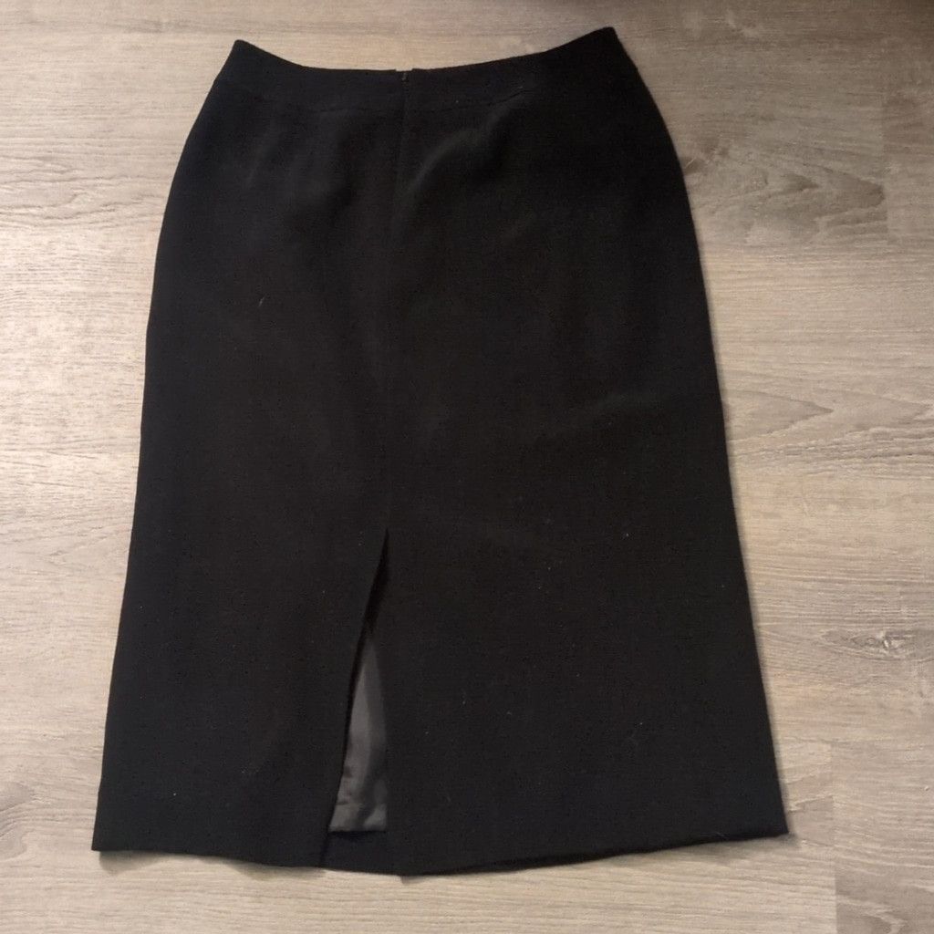 Talbots Talbots Black Dual Lined Pencil Skirt Size 6 Size 28" / US 6 / IT 42 - 6 Thumbnail