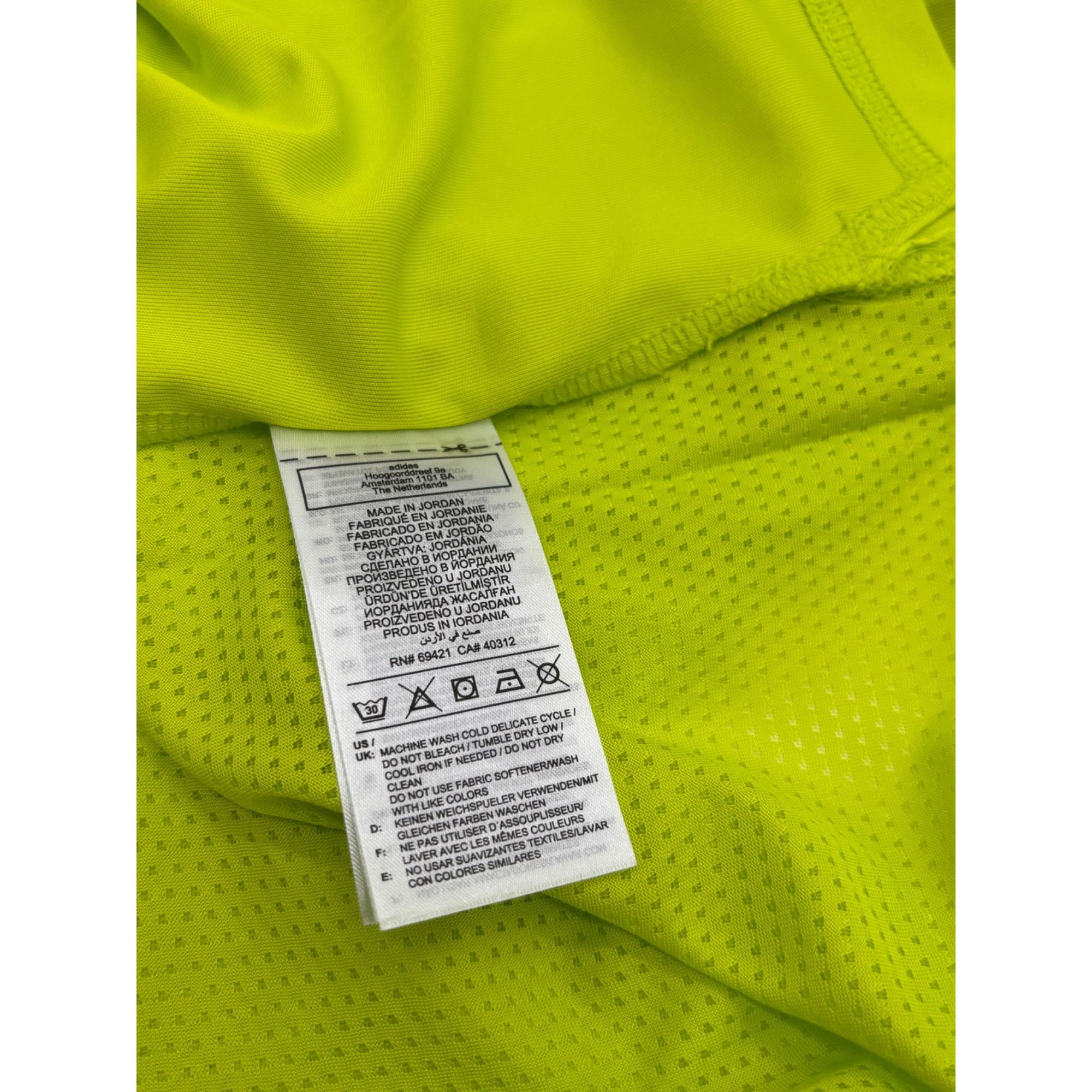 Reebok Reebok Workout Ready Tech T-Shirt, Acid Yellow, Sz. S Size US S / EU 44-46 / 1 - 8 Thumbnail