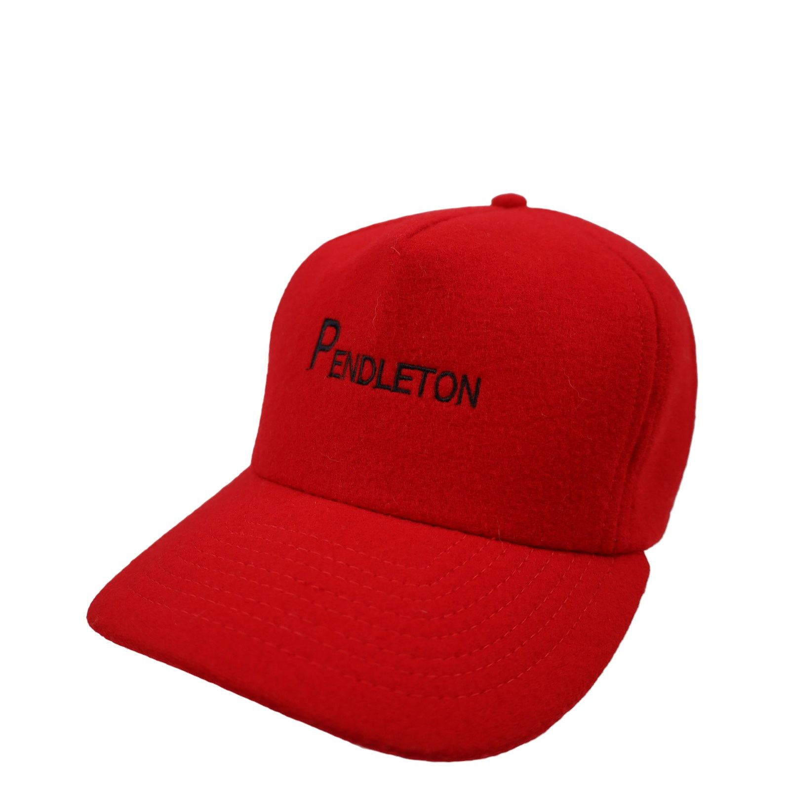 Pendleton × Vintage Vintage Pendleton %100 Wool Spellout Fitted Cap Size ONE SIZE - 1 Thumbnail