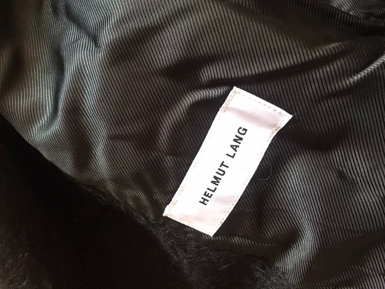Helmut Lang HELMUT LANG Goat, cashmere and wool black coat Size XS / US 0-2 / IT 36-38 - 3 Thumbnail
