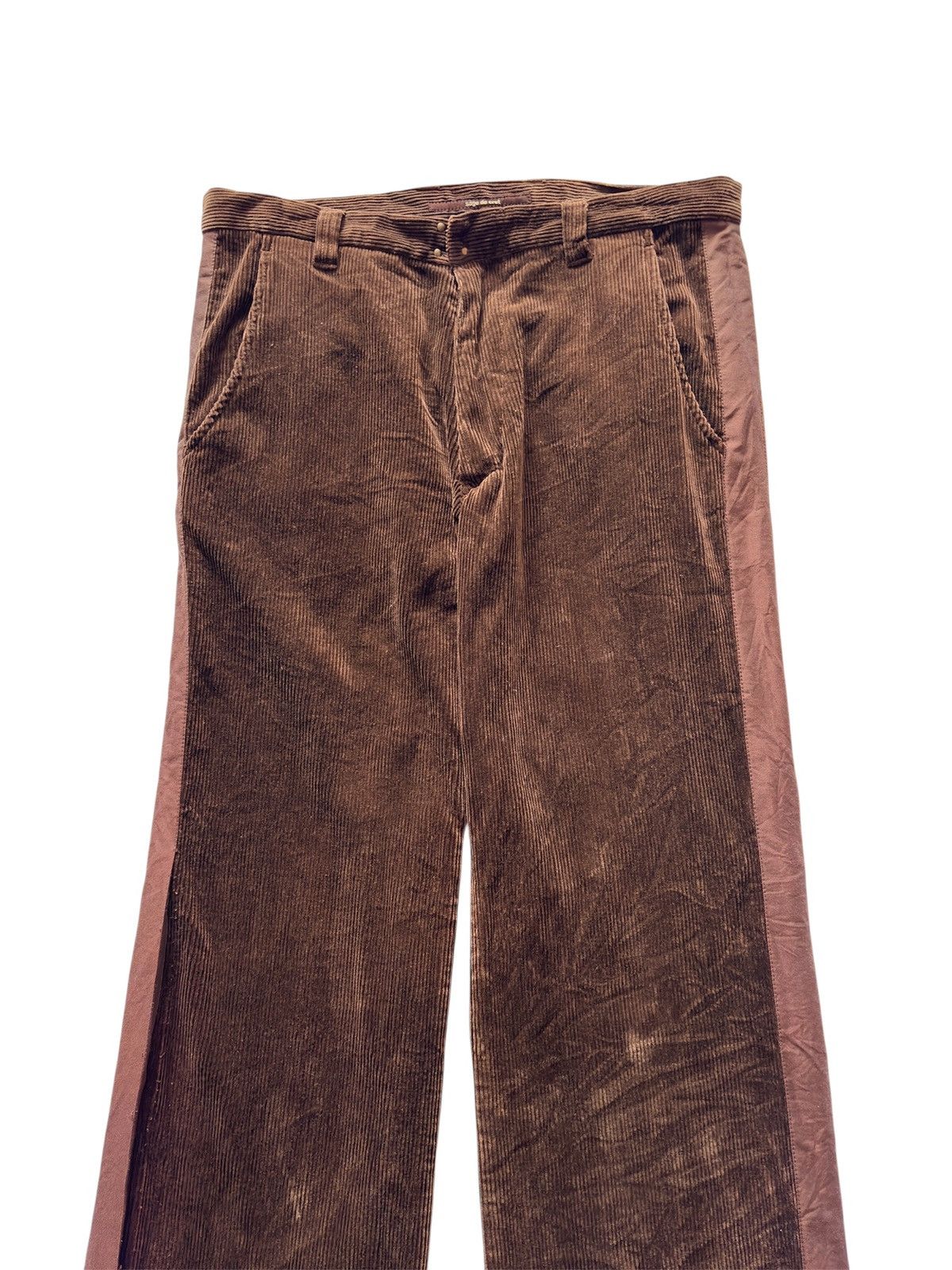 Sage De Cret SAGE DE CRET X BEAMS CORDUORY SIDE TAPE PANTS Size US 30 / EU 46 - 2 Thumbnail