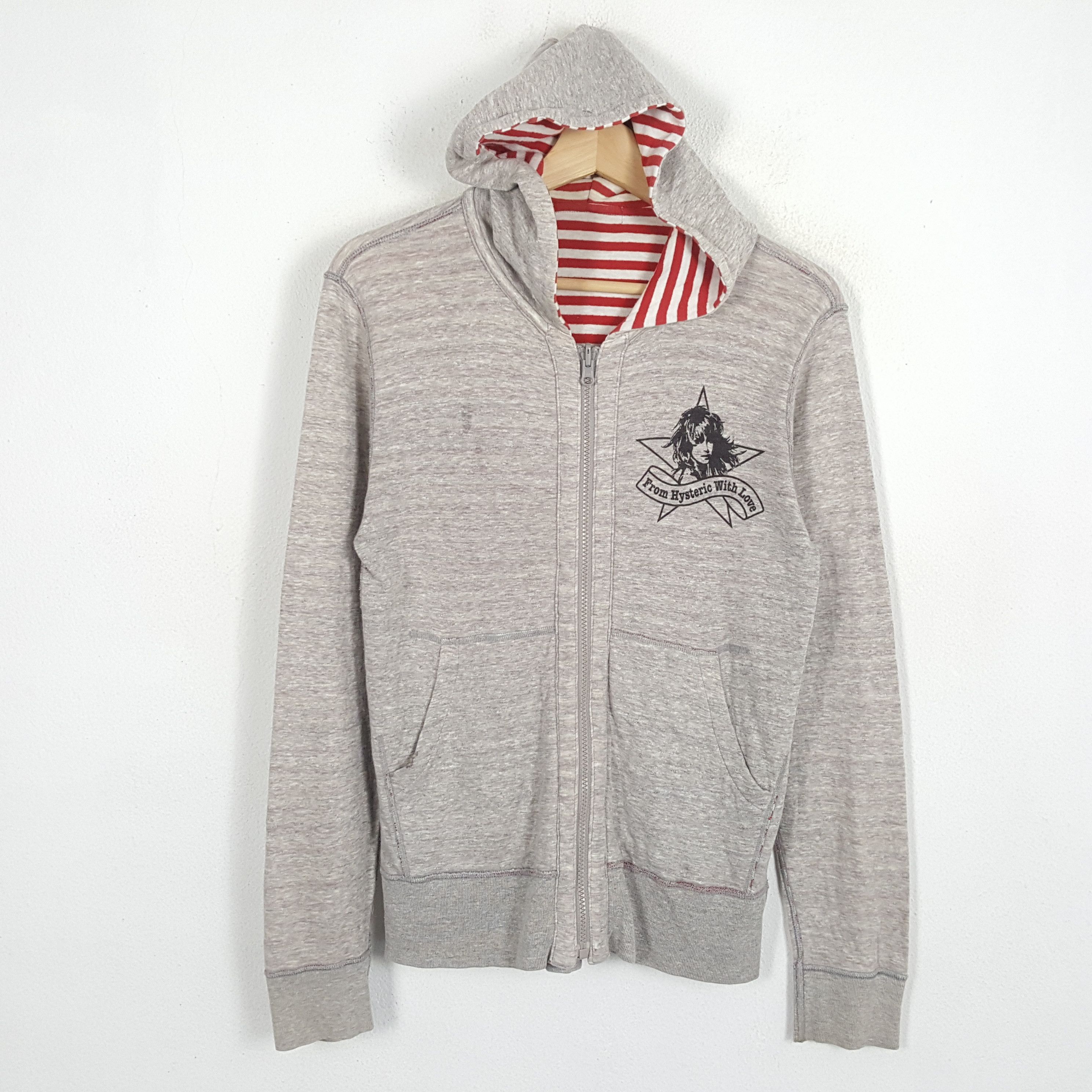 Hysteric Glamour × Japanese Brand × Vintage Vintage HYSTERIC GLAMOUR Japanese Fashion Brand Hoodies Size XS / US 0-2 / IT 36-38 - 3 Thumbnail