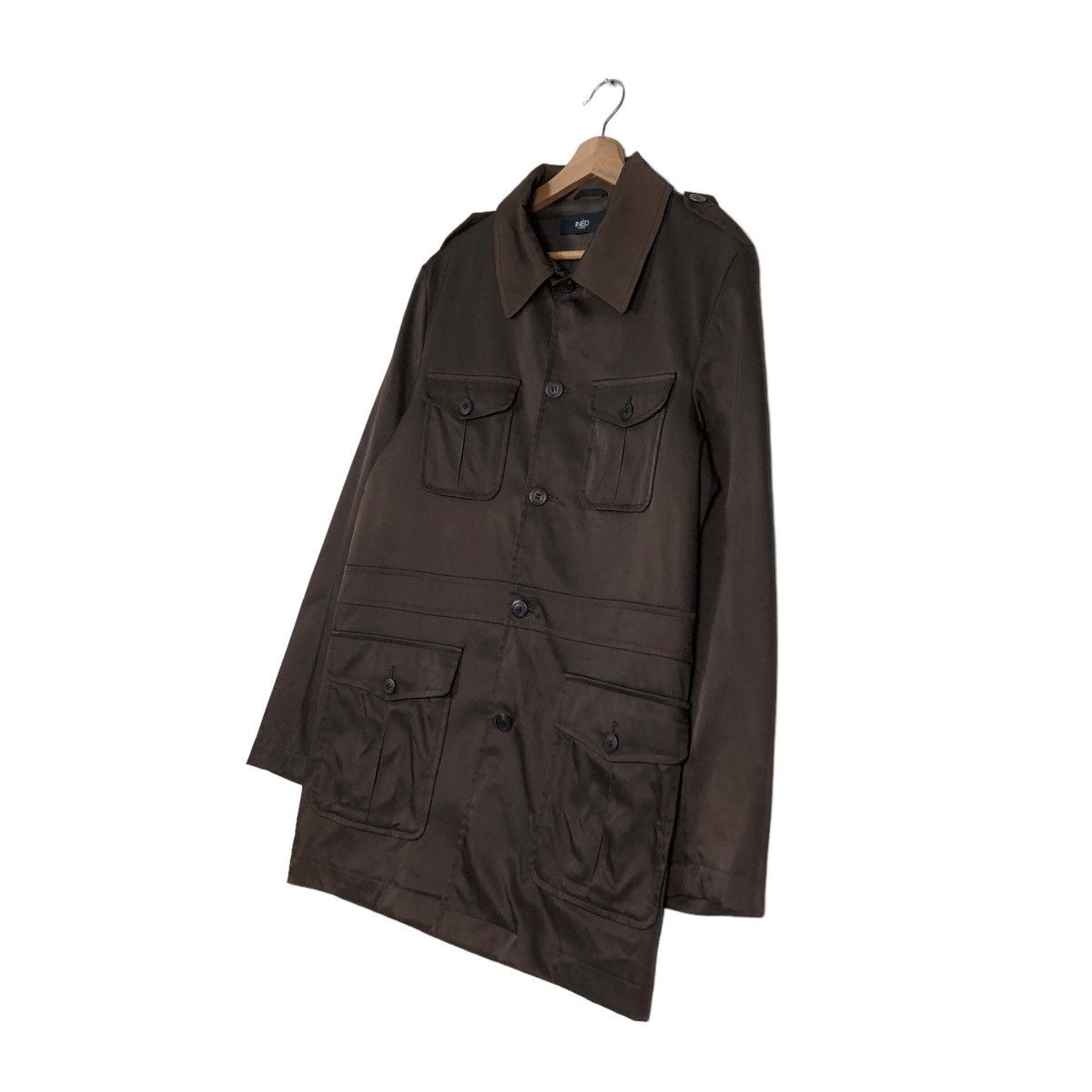 Japanese Brand 🔥Vintage Chore Jacket Ined Homme Japan Yohji Yamamoto Size US M / EU 48-50 / 2 - 2 Thumbnail