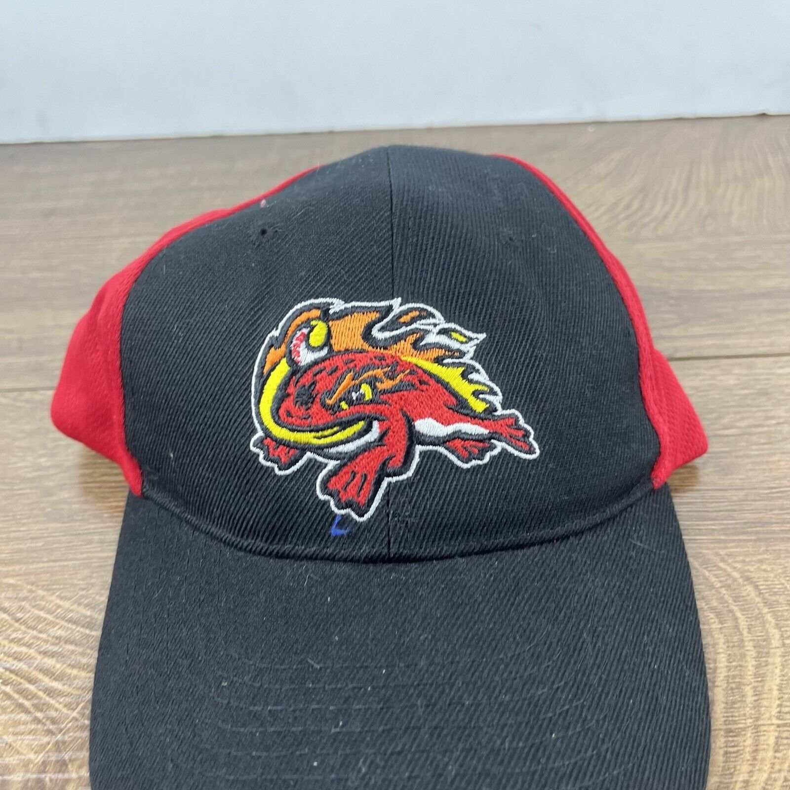 Other Fire Frogs Hat Florida Firefrogs Adjustable Hat Black Hat Ad Size ONE SIZE - 5 Thumbnail