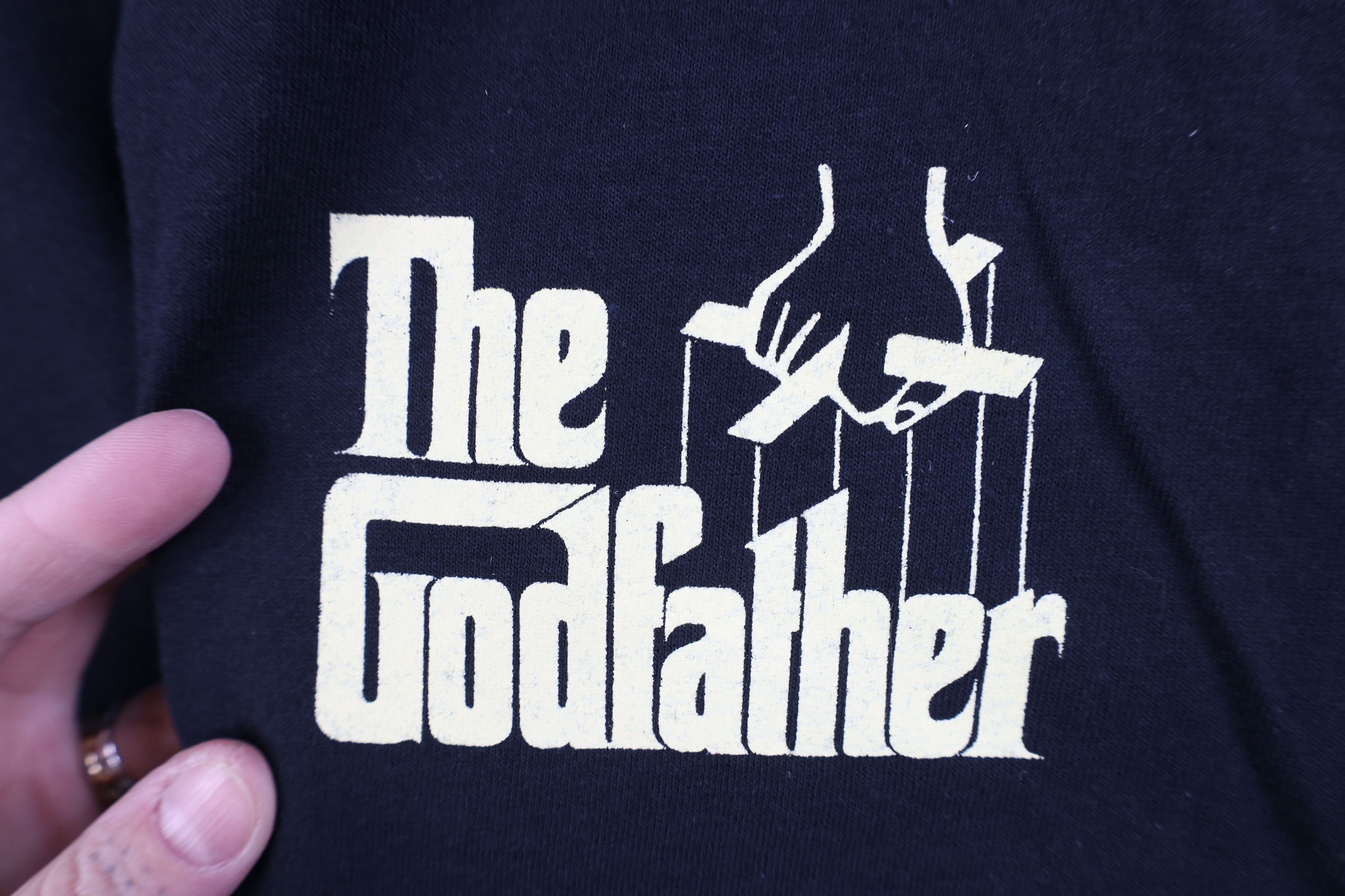 Vintage Y2K Streetwear The Godfather Movie Long Sleeve T-Shirt Black Size US XL / EU 56 / 4 - 4 Thumbnail