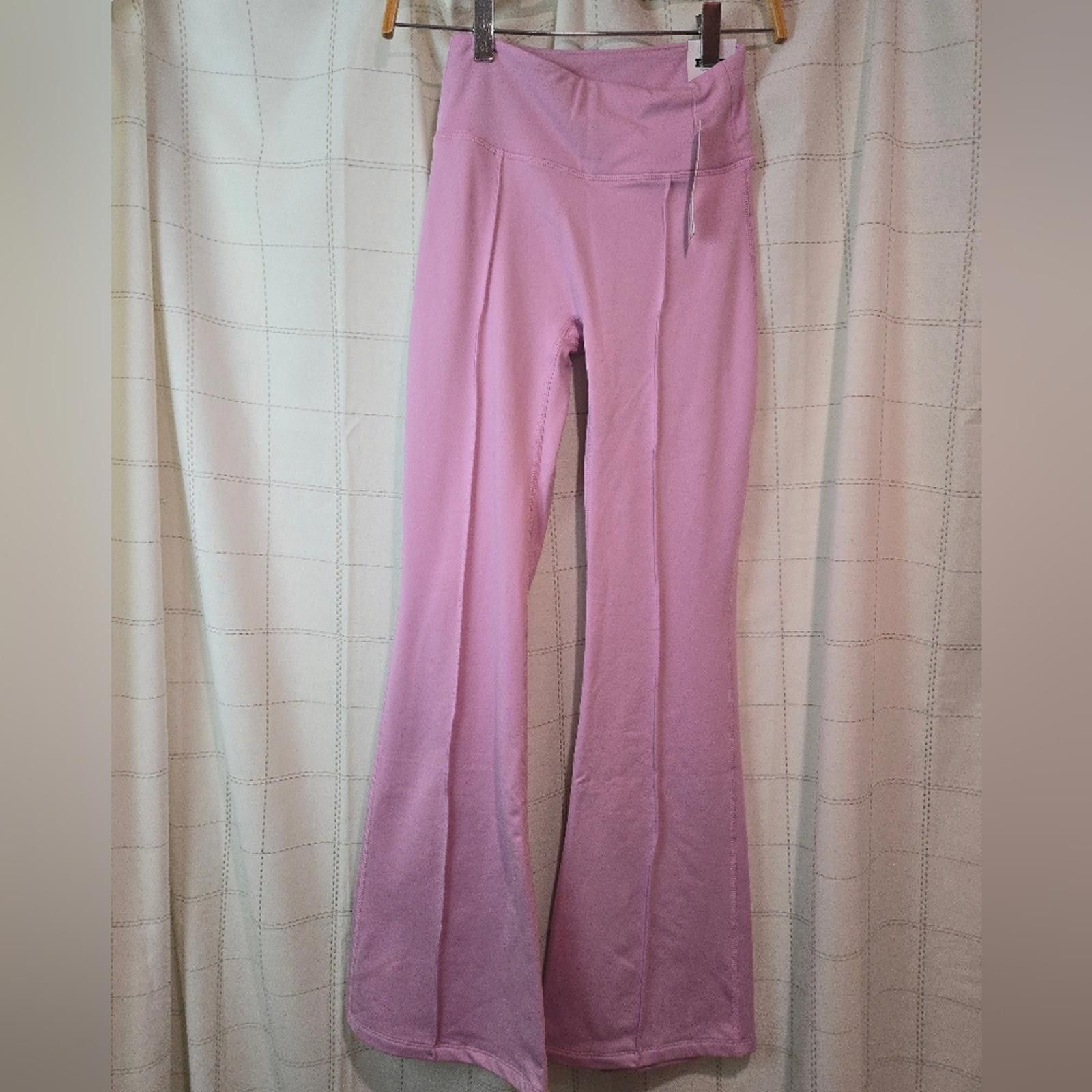 Designer PINK Winter Flare Legging Size 26" / US 2 / IT 38 - 2 Thumbnail