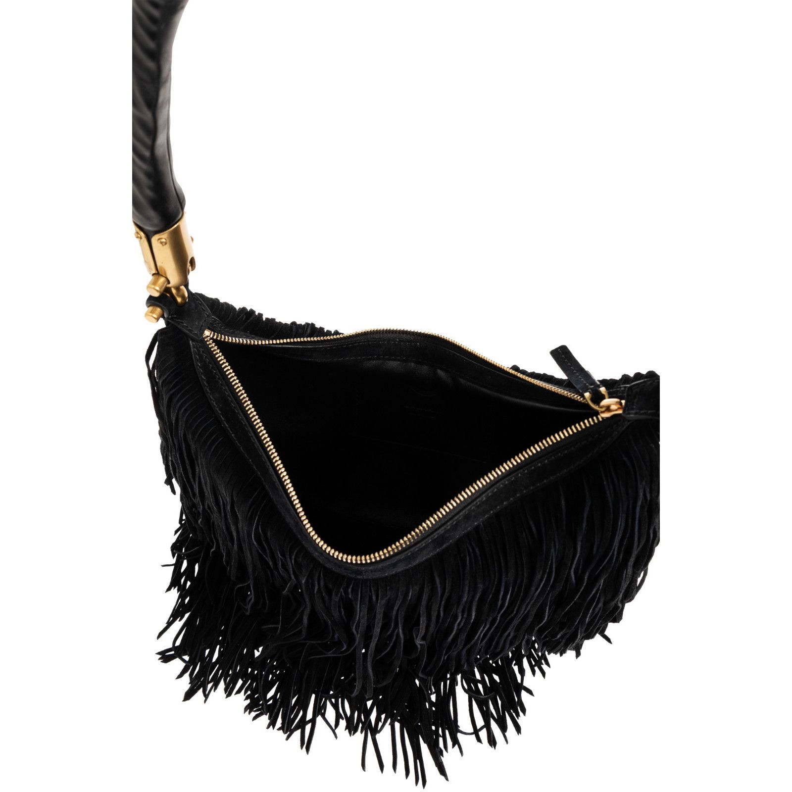 Balmain BALMAIN Ebene Hobo Medium Black Shoulder Bag New & Authentic Size ONE SIZE - 4 Thumbnail