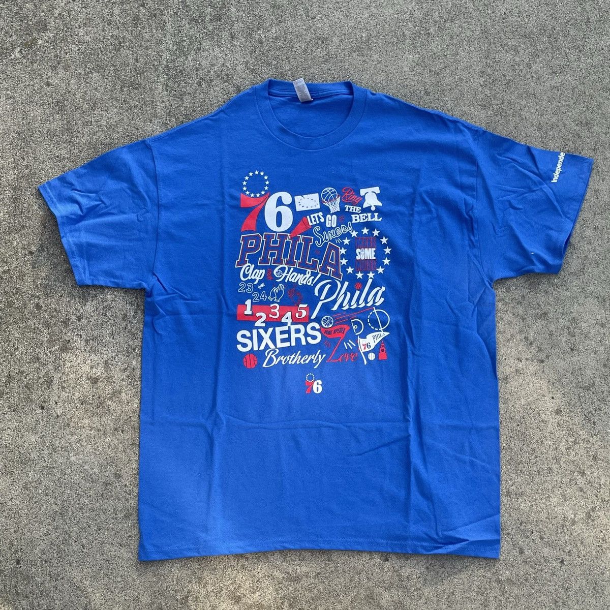 NBA Philadelphia 76ers (Sixers) 2023-24 Season Game Opening Size US XL / EU 56 / 4 - 2 Thumbnail
