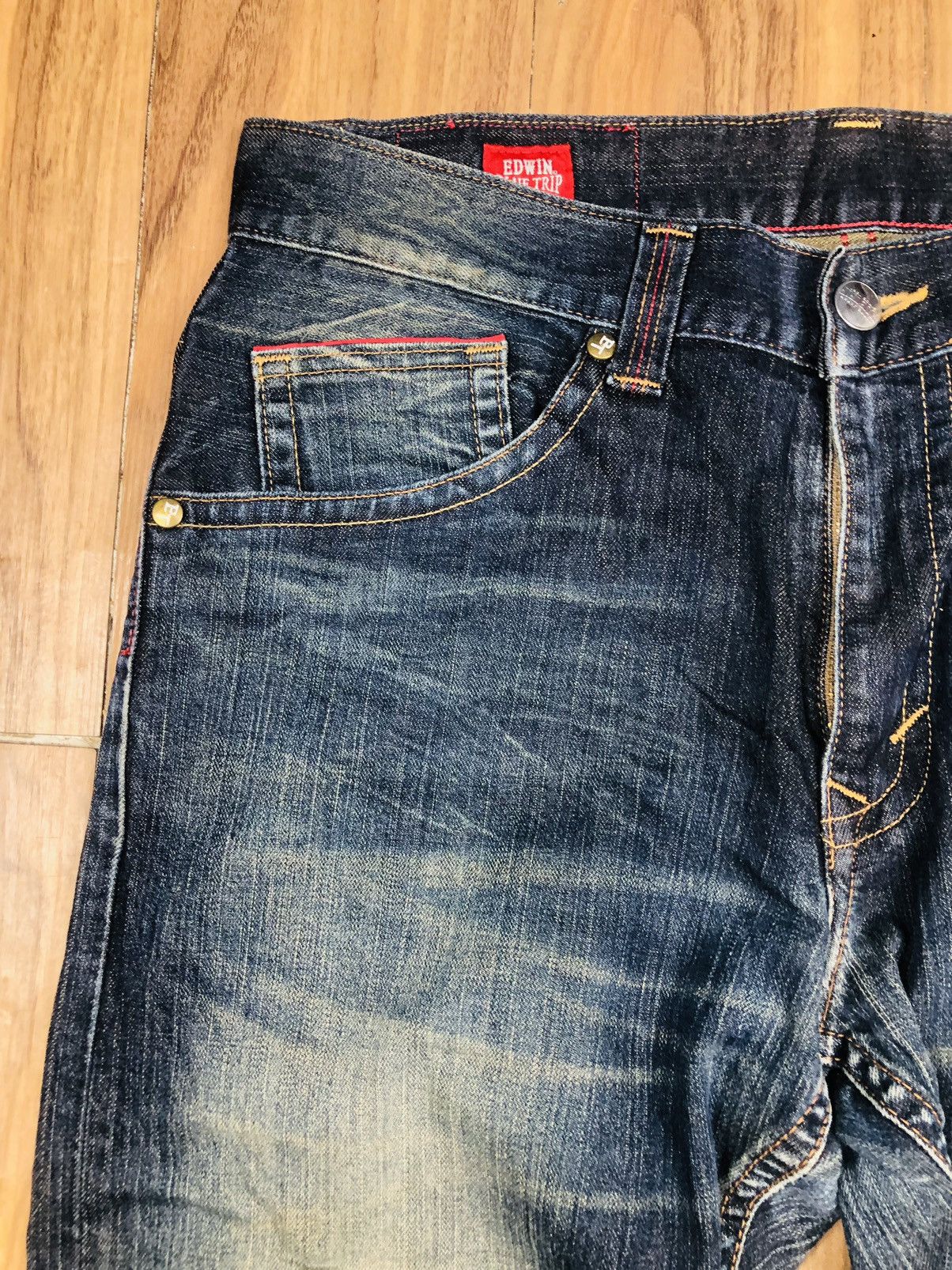 Edwin Edwin Blue Trip Jeans (34) Size US 36 / EU 52 - 5 Thumbnail