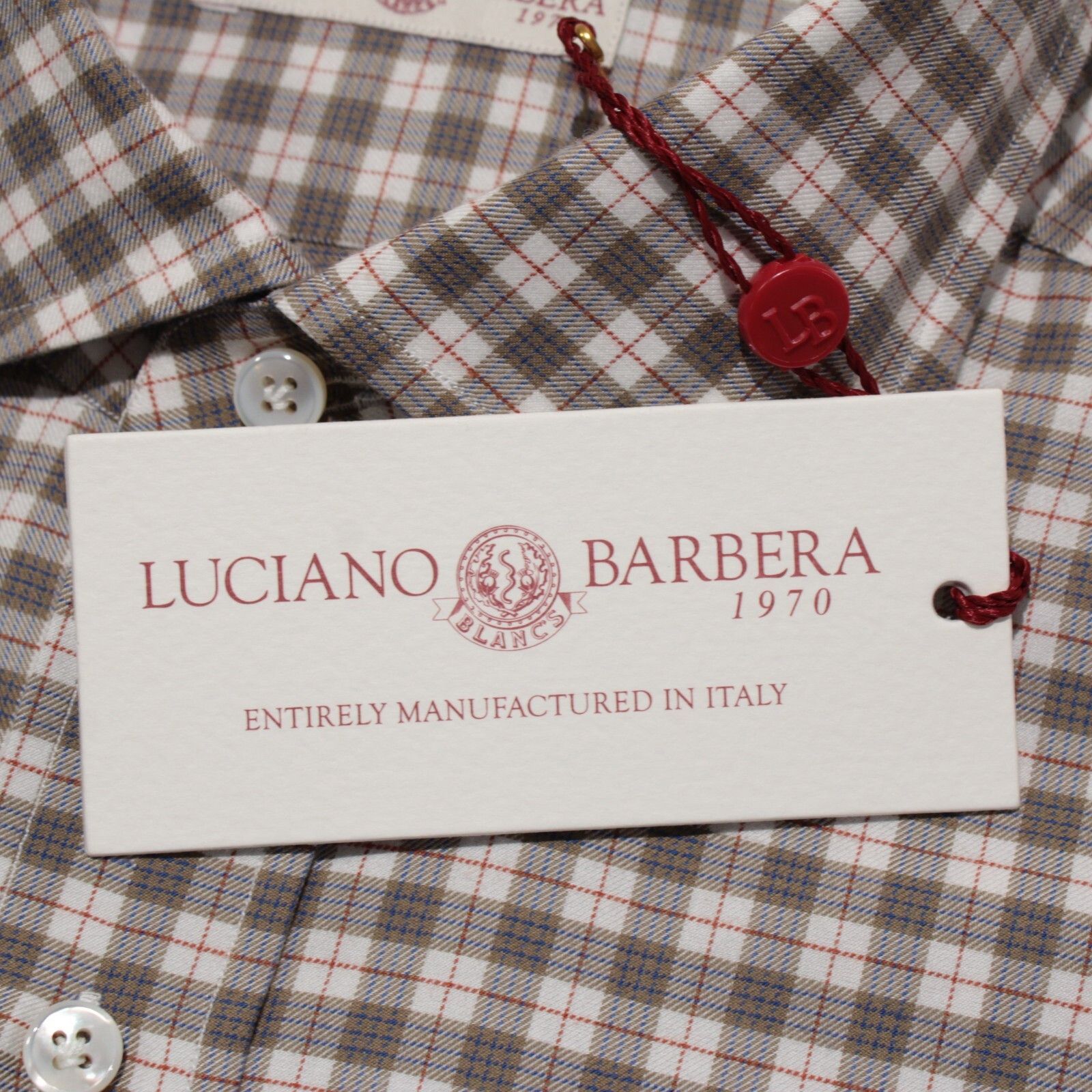 Luciano Barbera Luciano Barbera New with tags Shirt Size M US In Brown Size US M / EU 48-50 / 2 - 2 Thumbnail