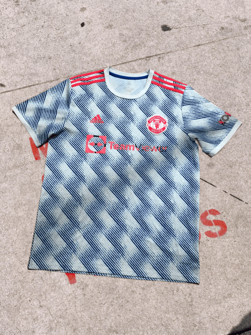 Adidas Adidas Manchester United Soccer Jersey football tee Size US L / EU 52-54 / 3 - 1 Thumbnail