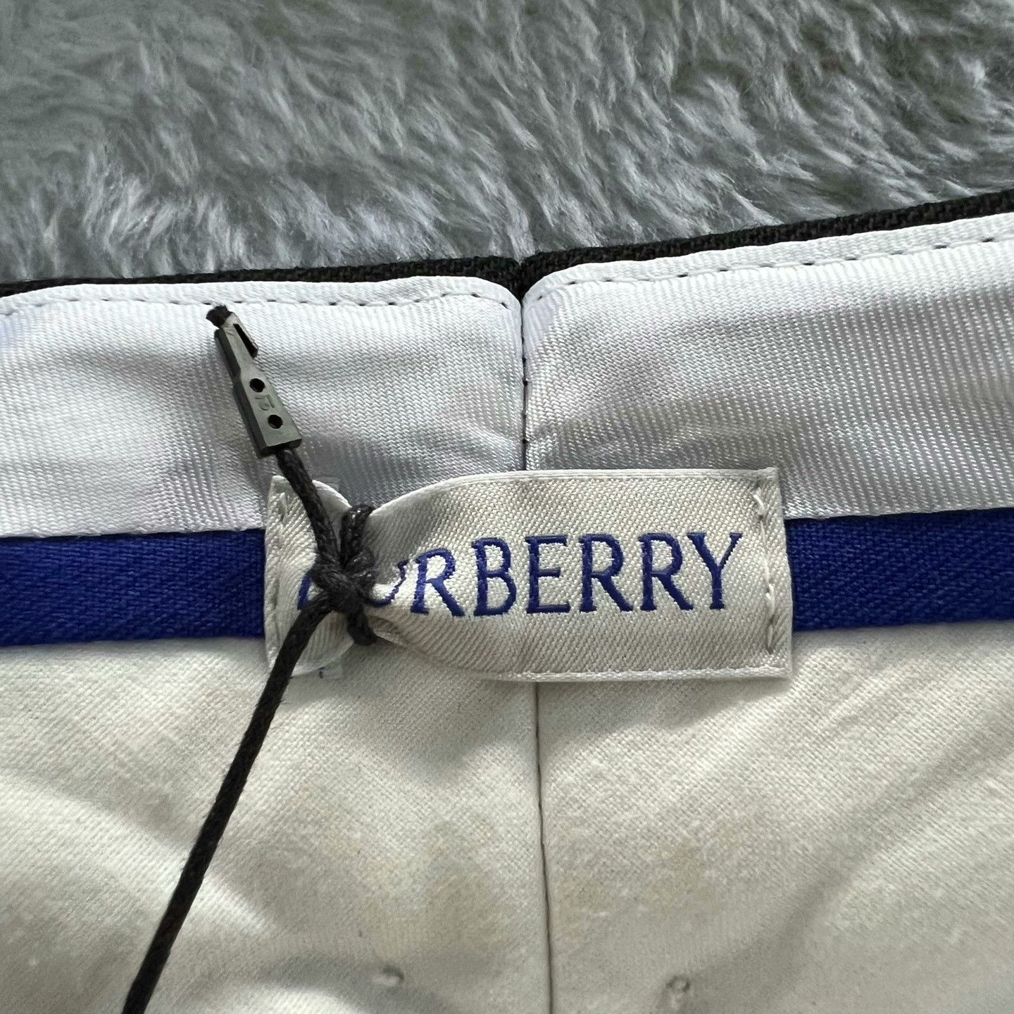 Burberry Burberry Black Wool Straight Trousers Size US 32 / EU 48 - 6 Thumbnail