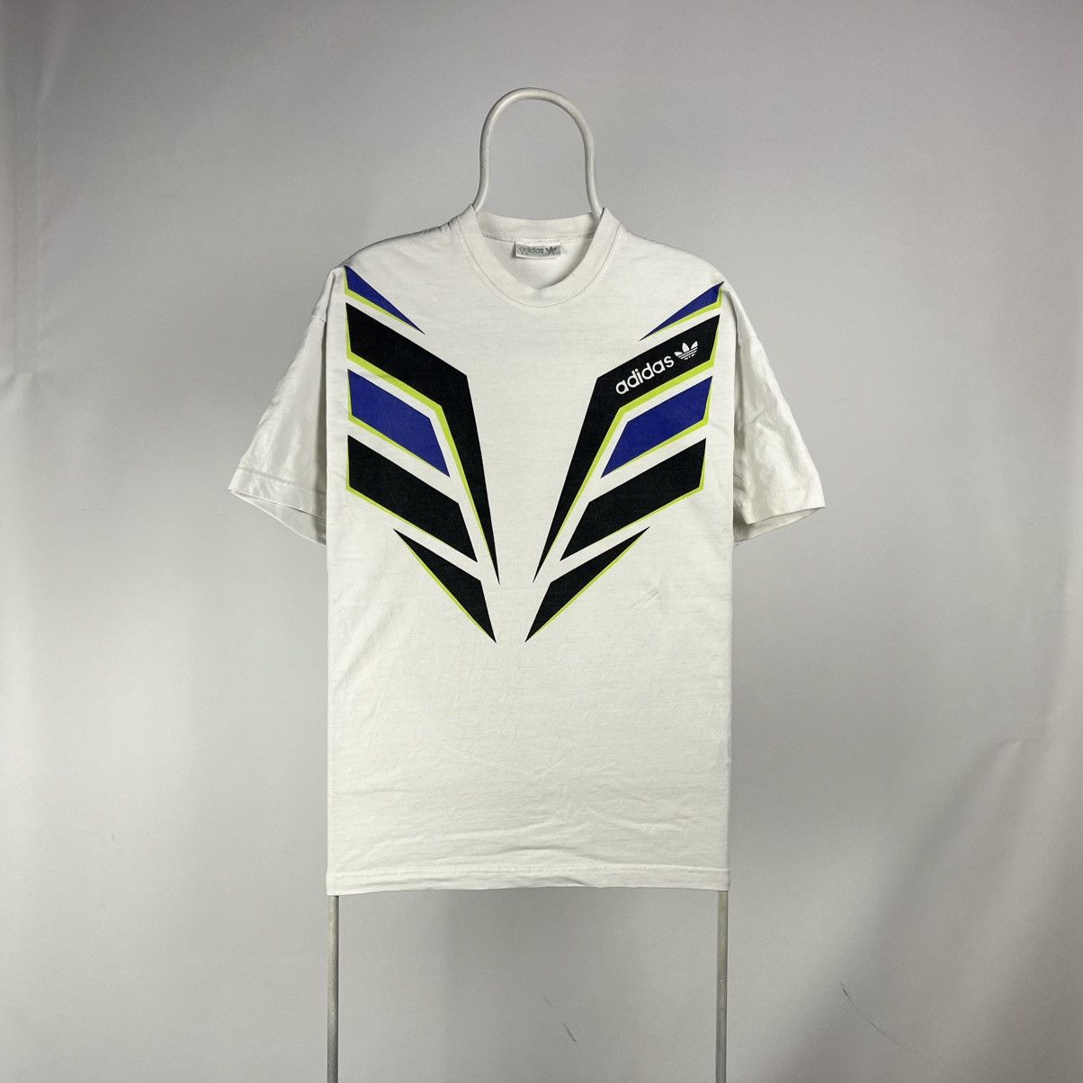 Adidas Vintage Adidas Transformer Logo Line Size Large Size US L / EU 52-54 / 3 - 1 Thumbnail