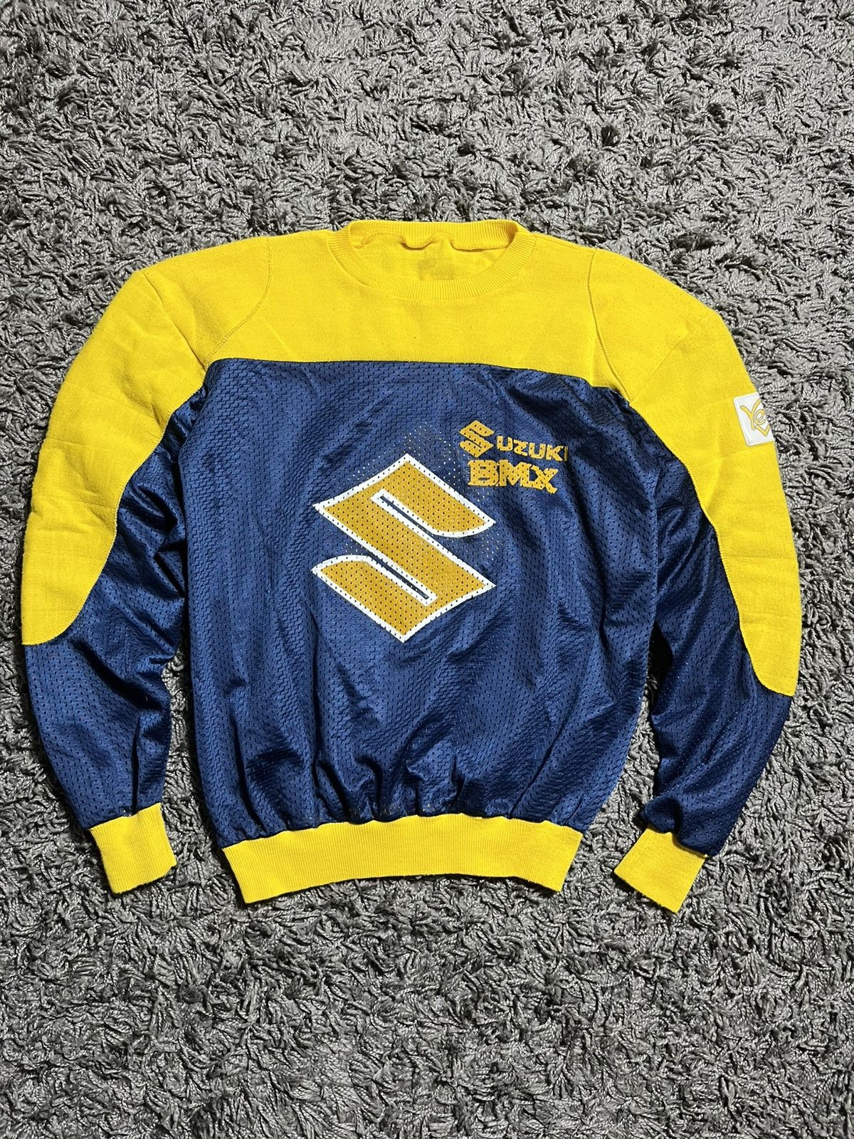 Vintage VINTAGE SUZUKI RETRO BMX MOTOCROSS JERSEY Size US M / EU 48-50 / 2 - 1 Thumbnail
