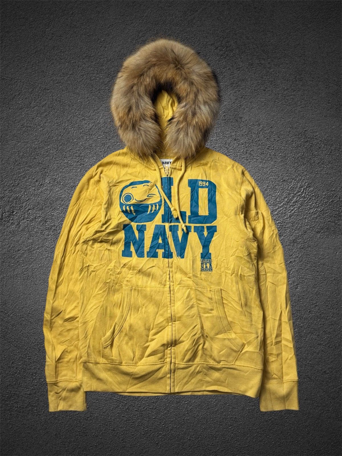 If Six Was Nine × Japanese Brand × Le Grande Bleu (L.G.B.) Fur Hoodie Japanese Old Navy Size US M / EU 48-50 / 2 - 1 Thumbnail