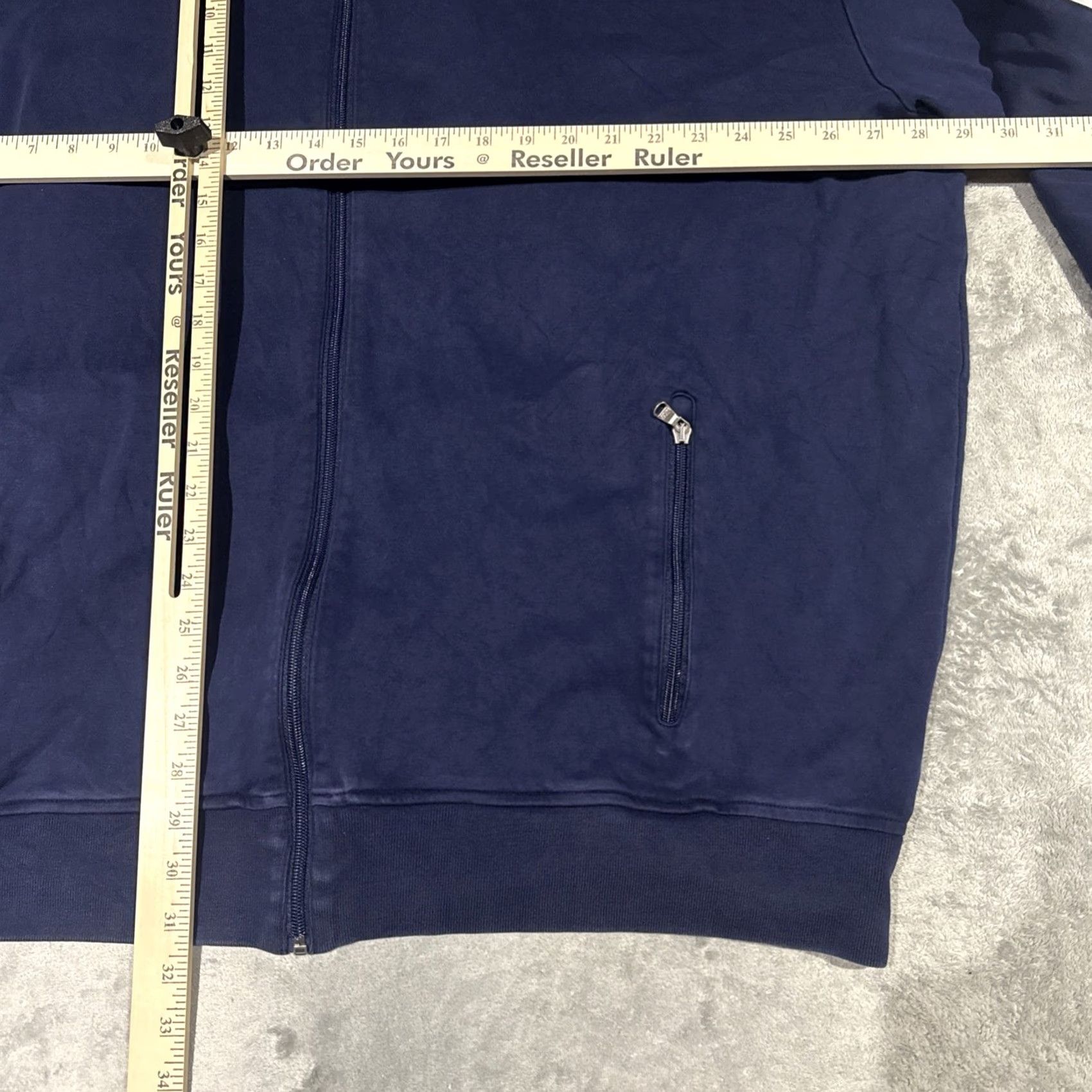 Polo Ralph Lauren Polo Ralph Lauren Track Jacket Men 3XLT Navy Full Zip Interlock Size US XXL / EU 58 / 5 - 5 Thumbnail
