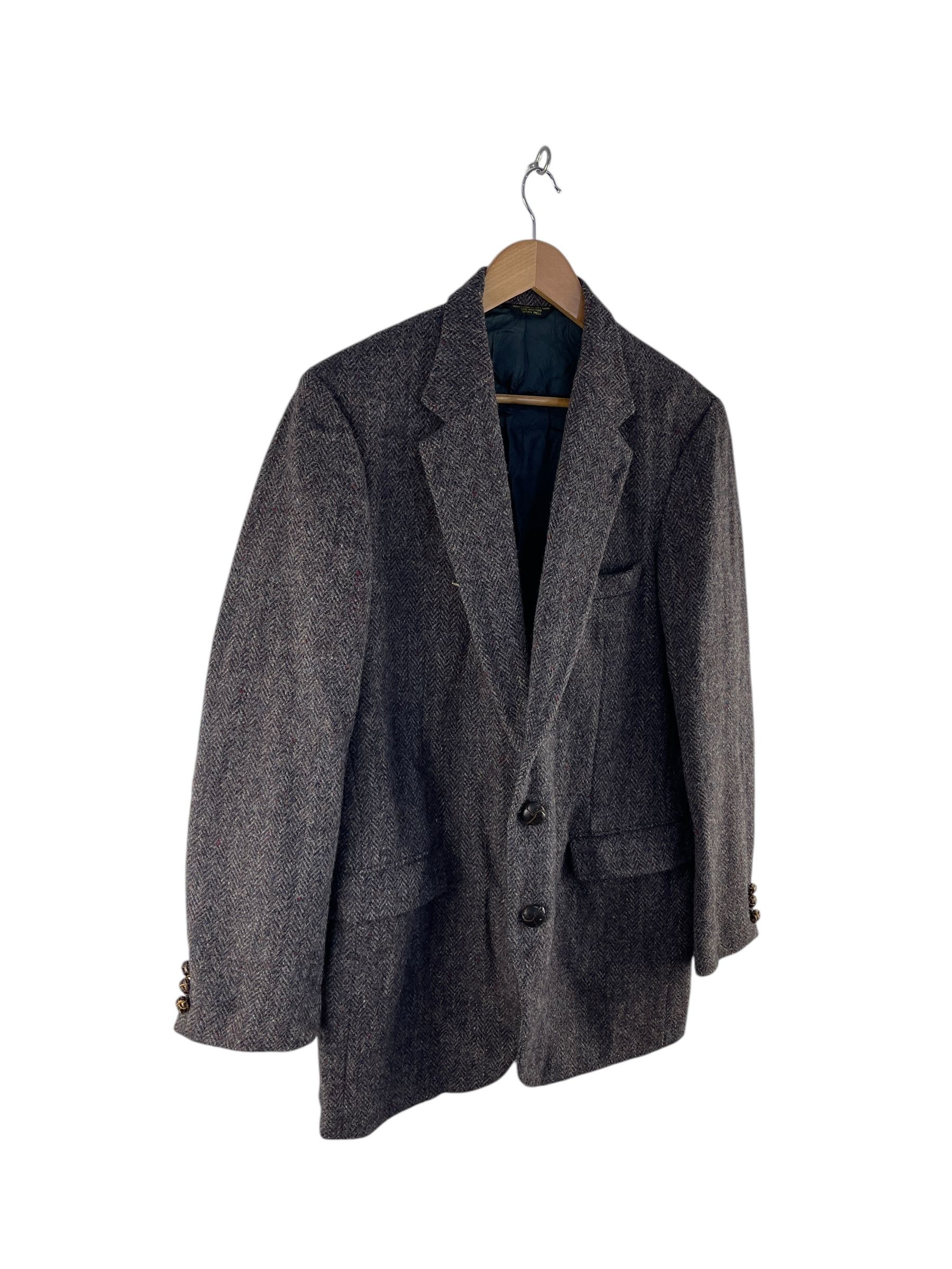 Harris Tweed Vintage Harris Tweed Wool Coat Jacket Size US S / EU 44-46 / 1 - 4 Thumbnail