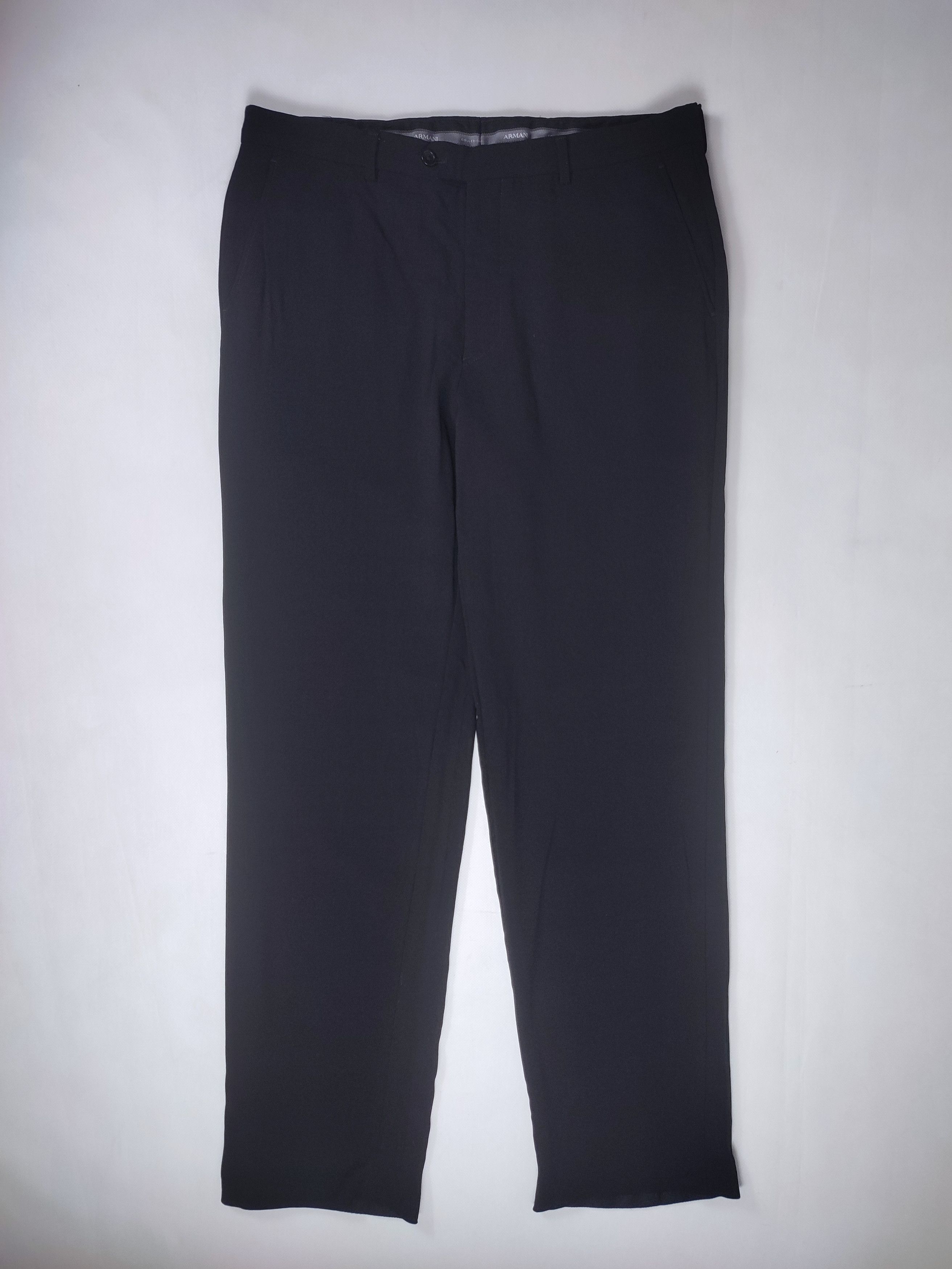 Armani Collezioni Armani Wool trousers pants Size US 34 / EU 50 - 2 Thumbnail