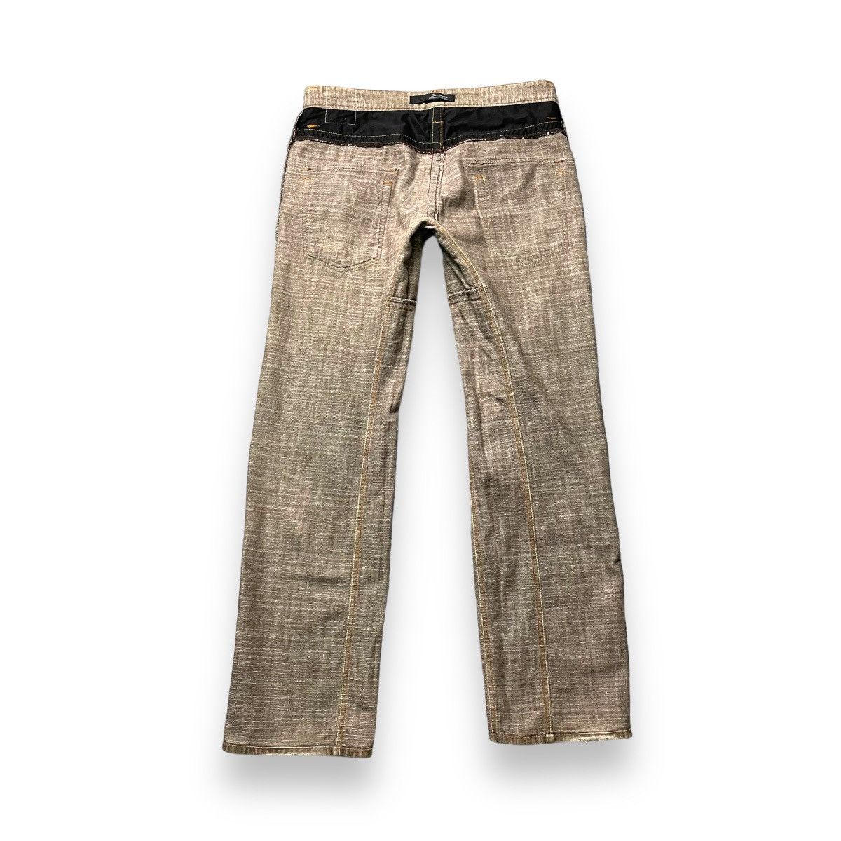 If Six Was Nine × Japanese Brand × Le Grande Bleu (L.G.B.) 🇯🇵 DOMINATE HANDCRAFTED NATIVE SPIRAL CUT JEANS Size US 34 / EU 50 - 17 Thumbnail