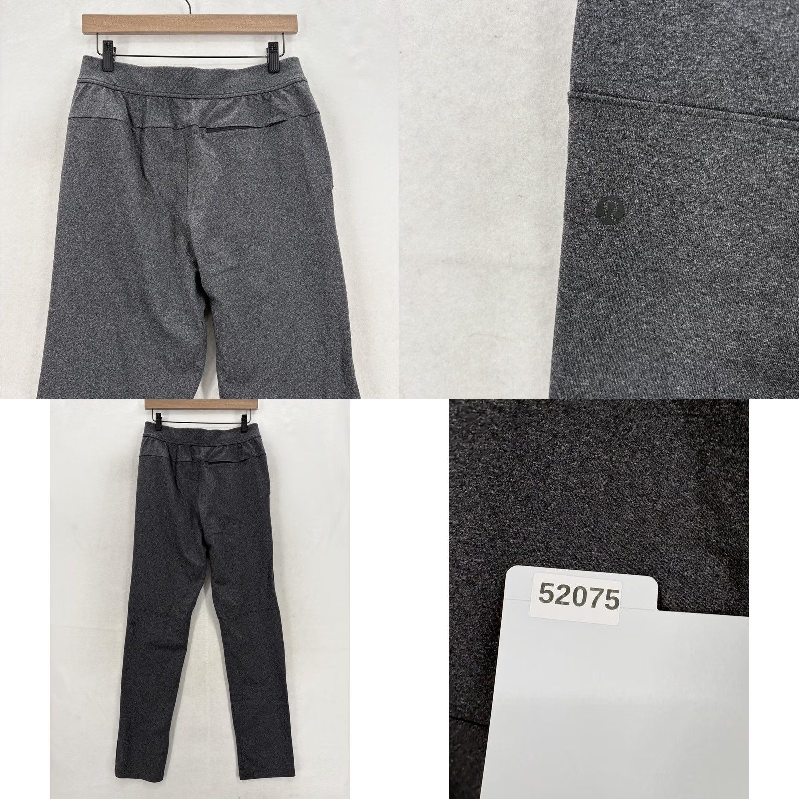 Lululemon Lululemon Discipline Pants Mens M Gray Jersey Zip Pocket Athletic Gym Yoga Size US M / EU 48-50 / 2 - 9 Thumbnail