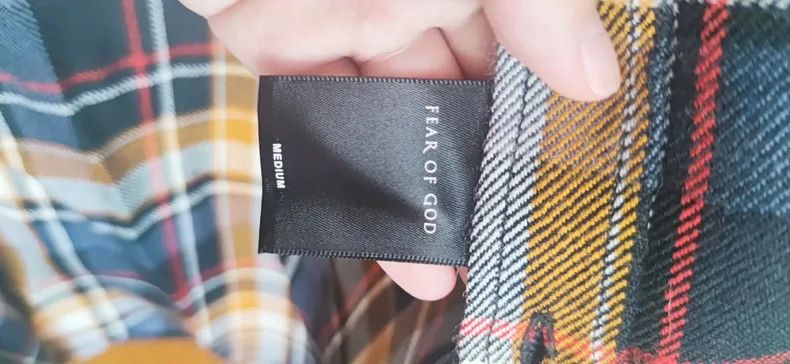 Fear of God Fear of God Denim collar shirt Size US M / EU 48-50 / 2 - 5 Thumbnail