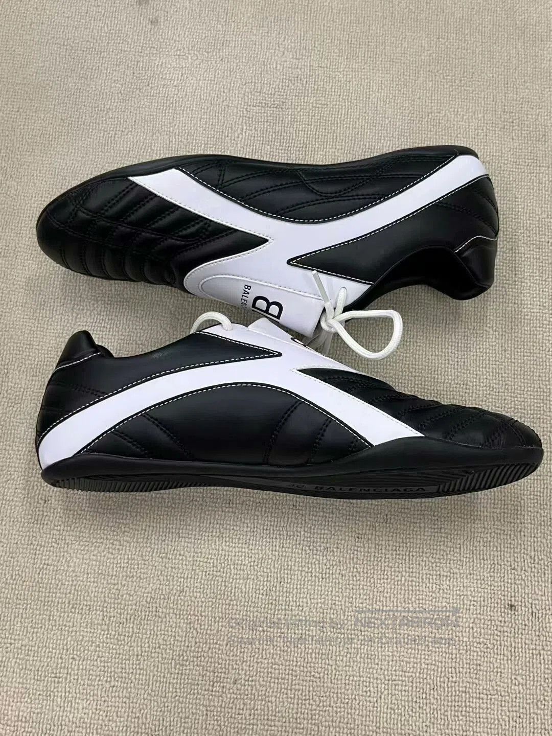 Balenciaga balenciaga zen leather fashion sneakers. Size US 7.5 / EU 40-41 - 4 Thumbnail