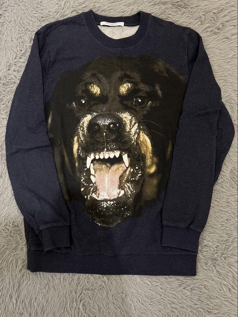 GIVENCHY Rottweiler Pullover Sweatshirt Black S