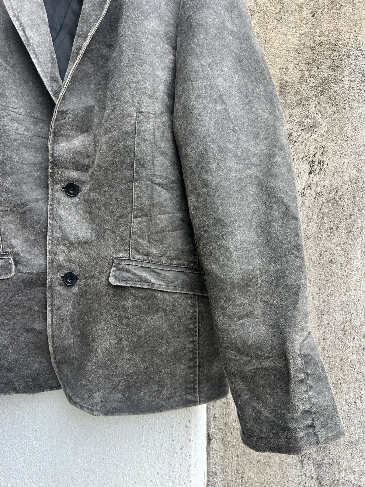 semanticdesign Vintage Y2K Semantic Design Leather Suede Jacket Size US M / EU 48-50 / 2 - 4 Thumbnail