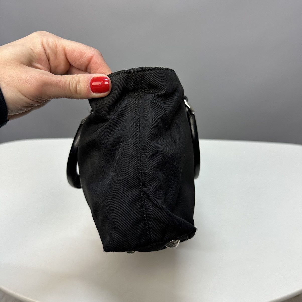 Prada PRADA Hand Bag Nylon 2way Black Auth Size ONE SIZE - 5 Thumbnail