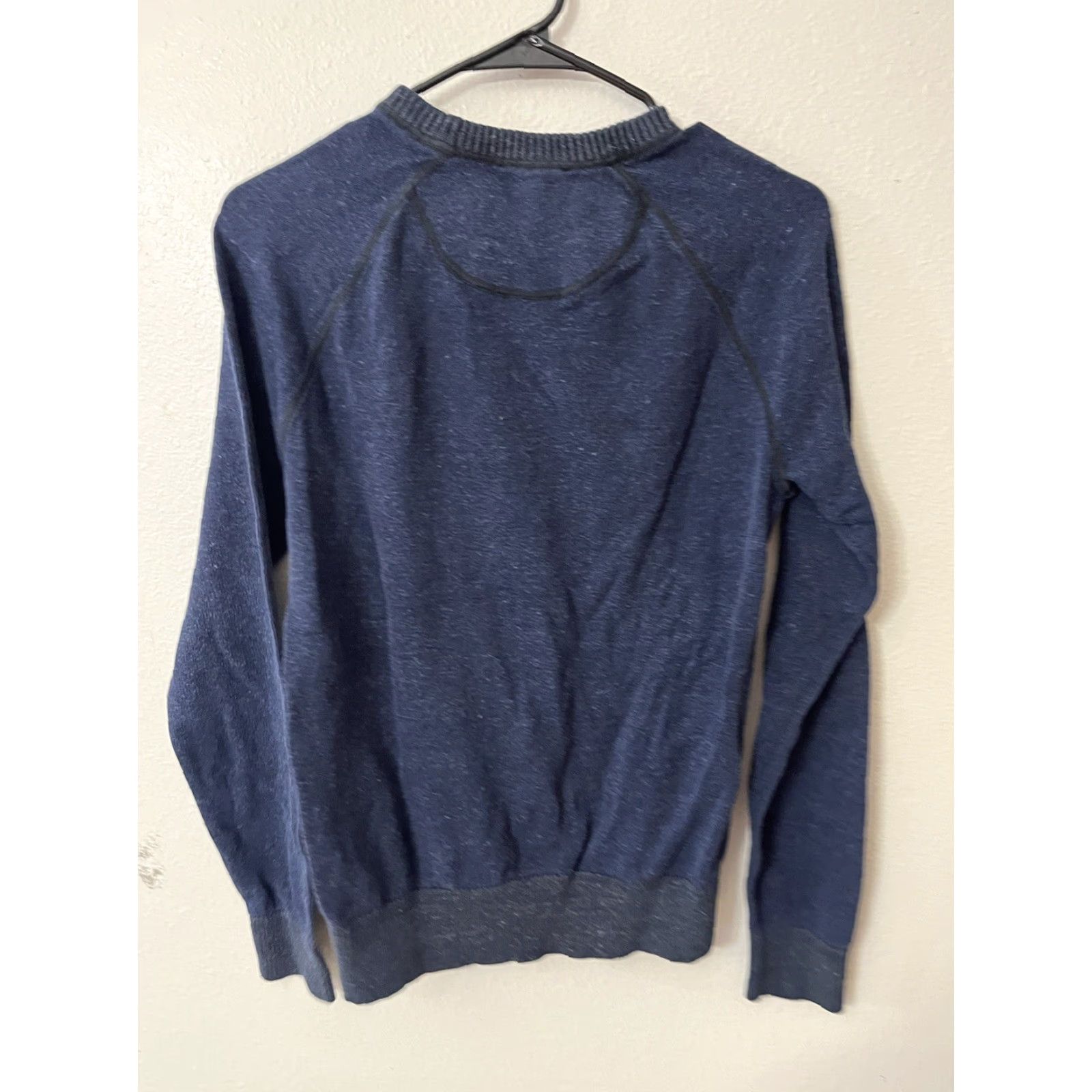 Gap VINTAGE Gap Sweater Mens Small Blue Pullover Solid Fleece Crew Neck Outdoor S Regular Size US S / EU 44-46 / 1 - 3 Thumbnail