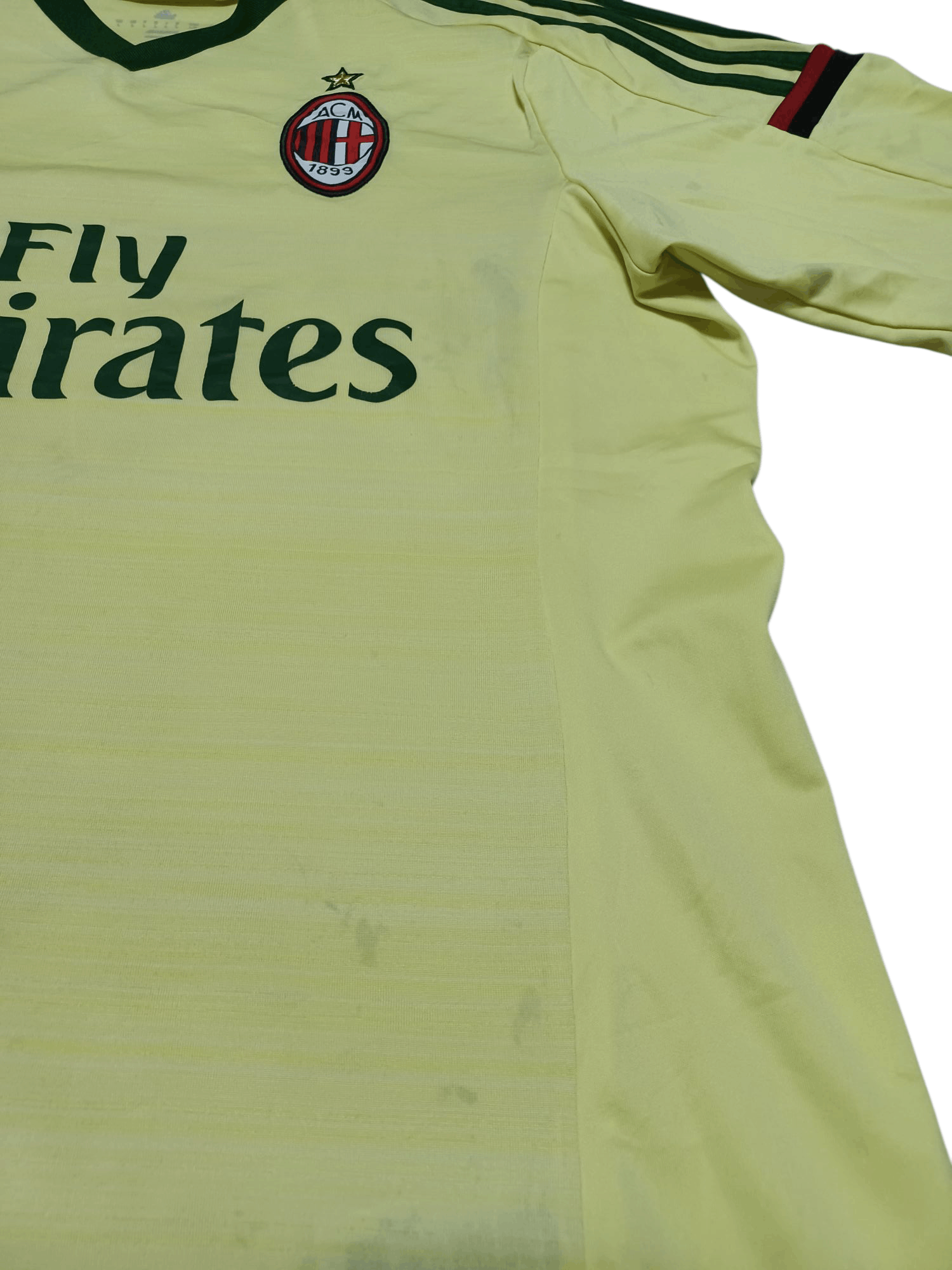 Adidas MILAN ADIDAS 2014/2015 VINTAGE 3RD KIT SOCCER JERSEY Size US L / EU 52-54 / 3 - 3 Thumbnail